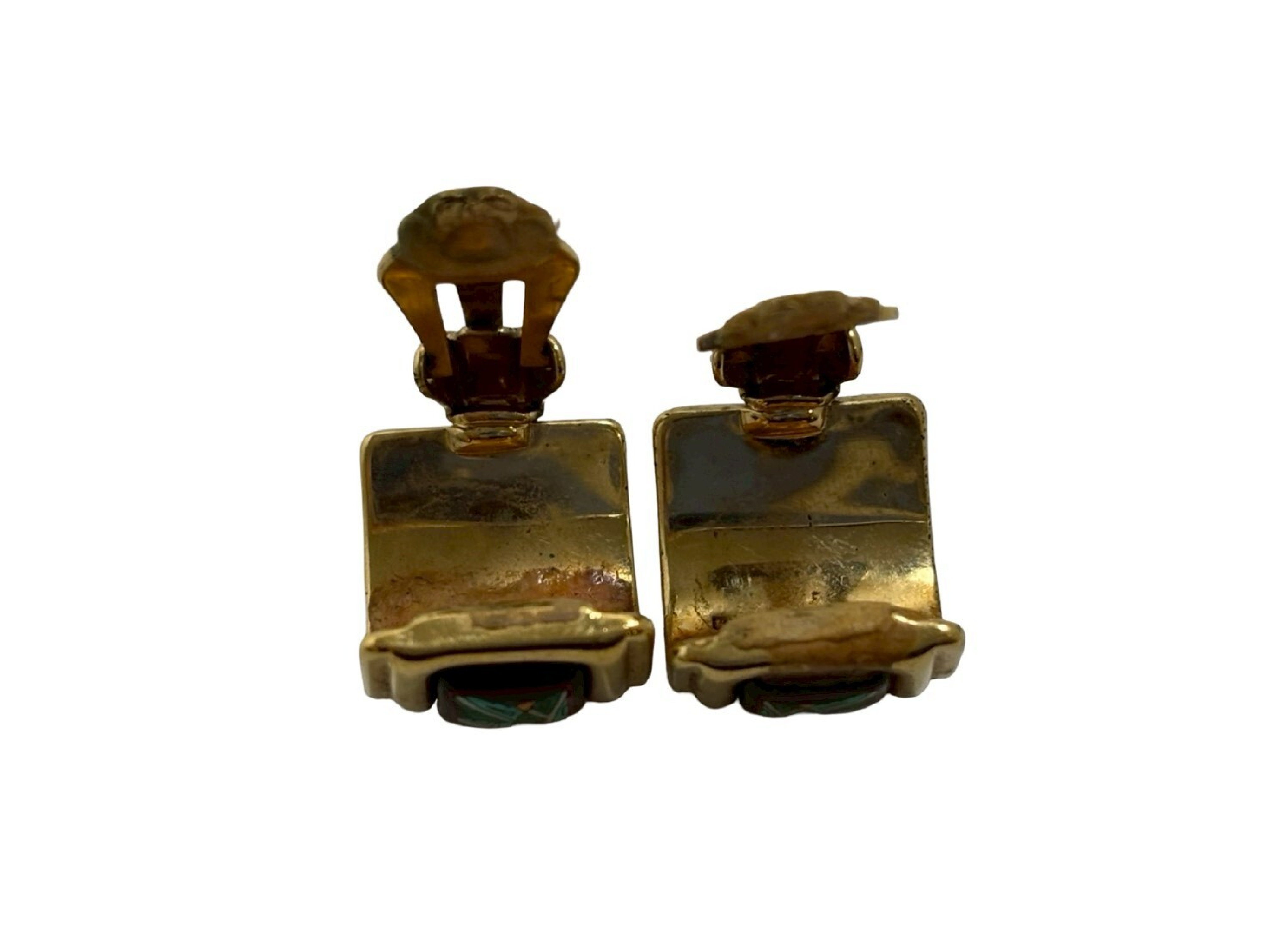 enamel earrings — view 3