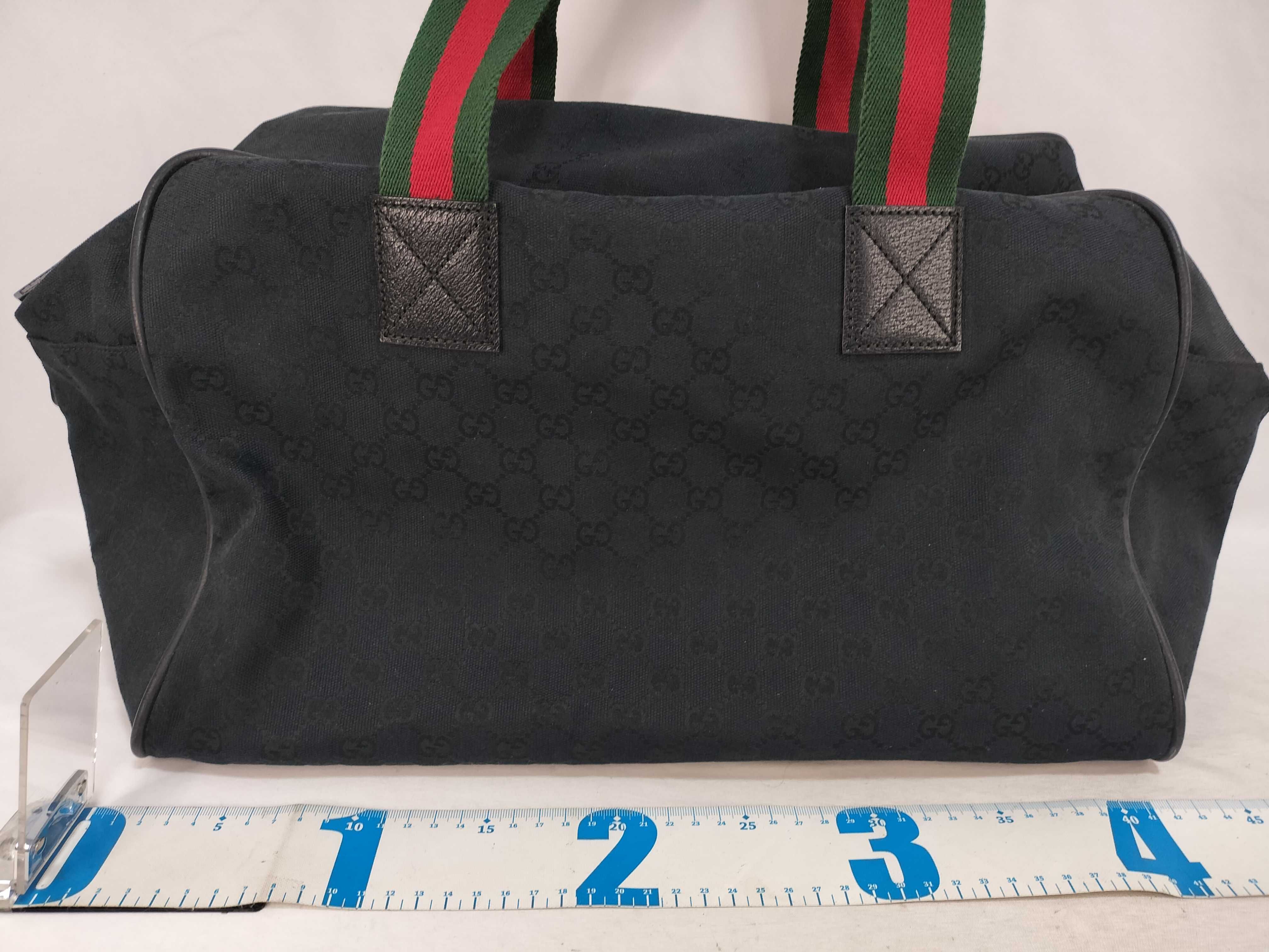 GG Canvas Gucci Handbag Boston Bag — view 2