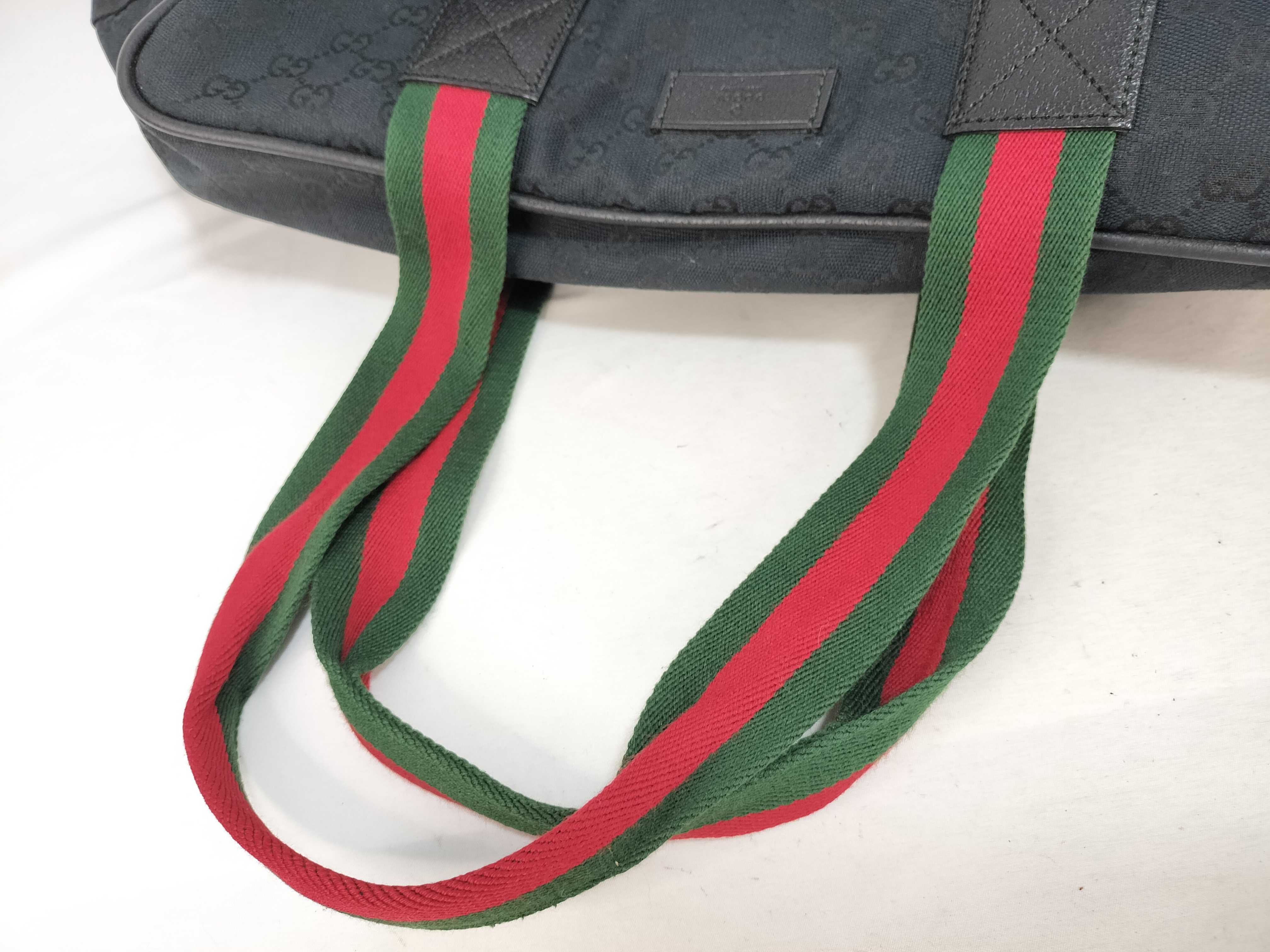 GG Canvas Gucci Handbag Boston Bag — view 3
