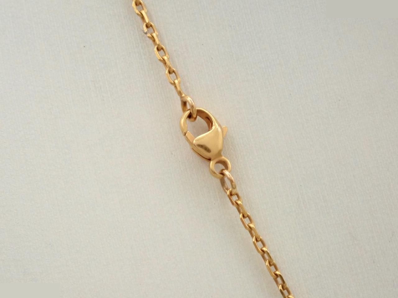 Necklace, "Chaine d'Ancre" design, chain approximately 50cm — view 2