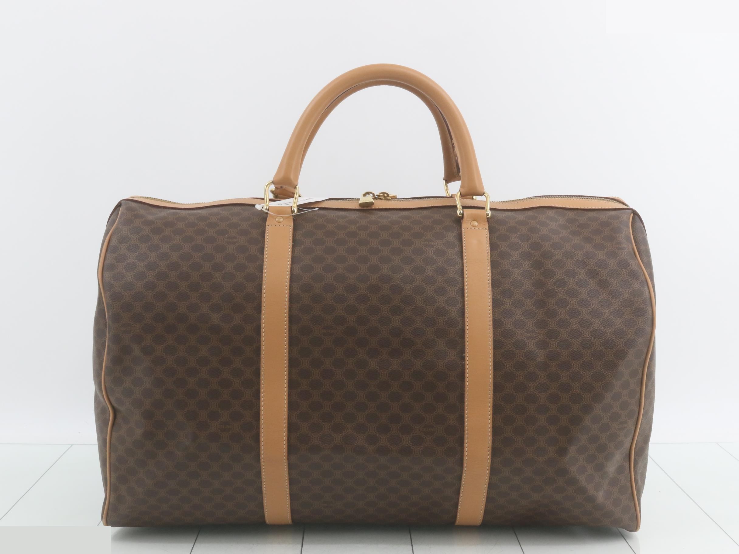 Boston bag, Macadam, PVC — view 2