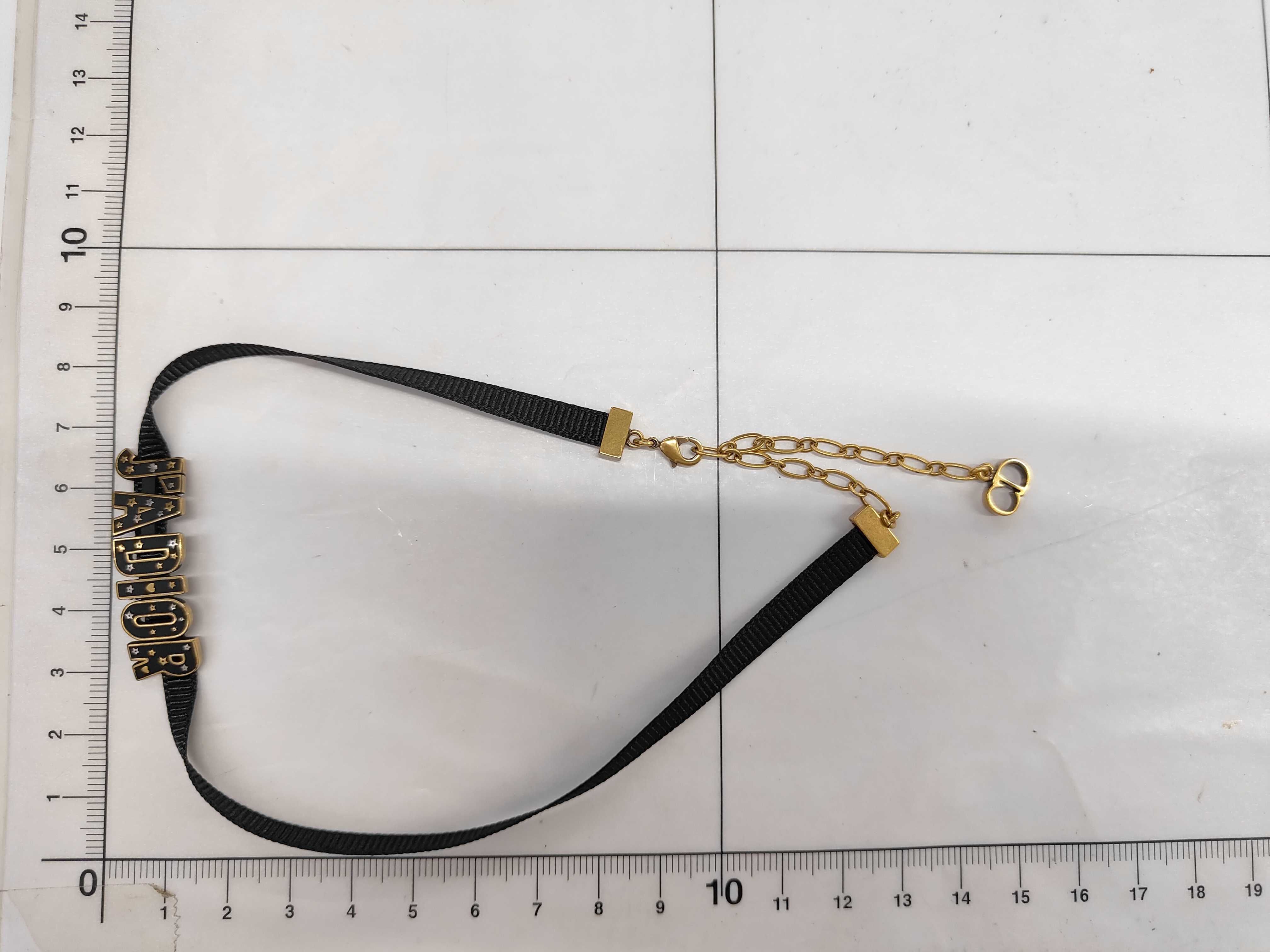 choker necklace in black — view 5
