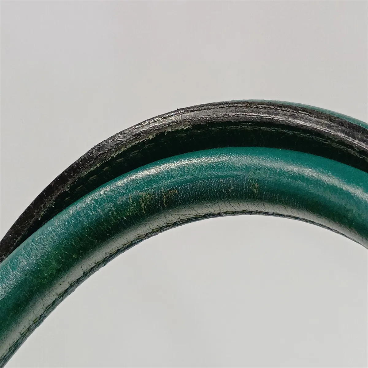 [Individually packaged] Hermes Birkin 40 Letournée Courchevel Green Gold Hardware U: 1991 — view 14
