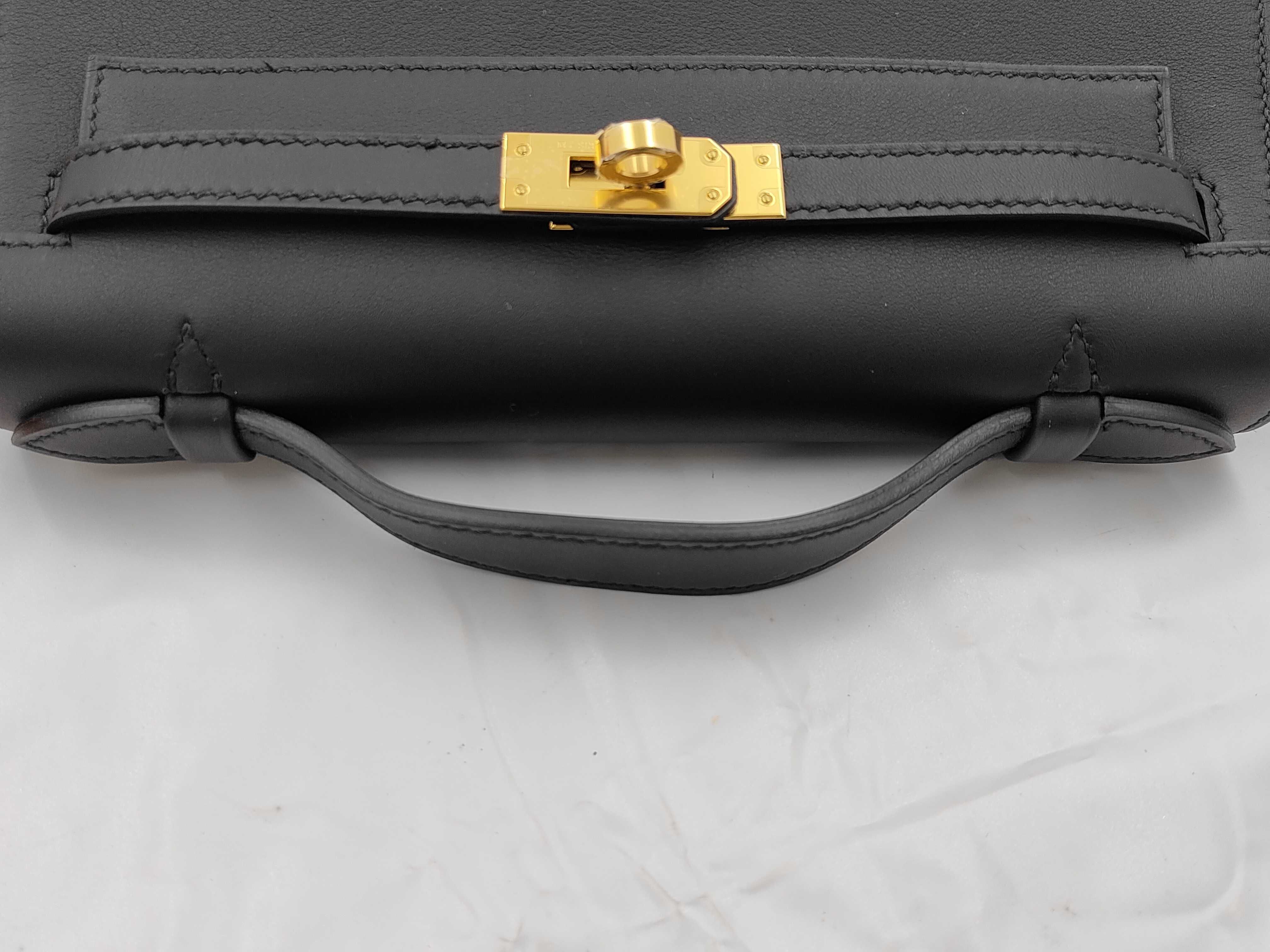 Pocket Kelly Noir (K stamp) handbag — view 3