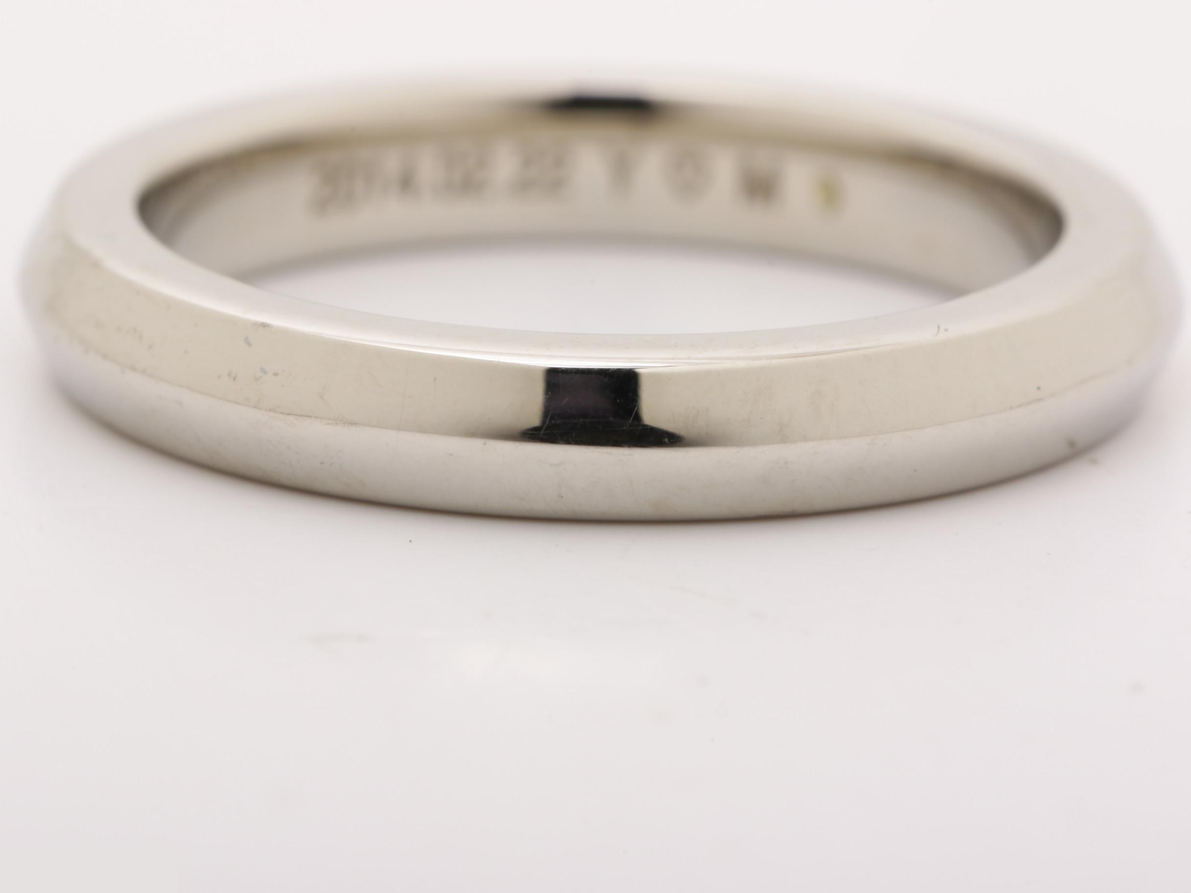 Pt950 Bulgari Ring, 5.6g, Size #7 — view 2