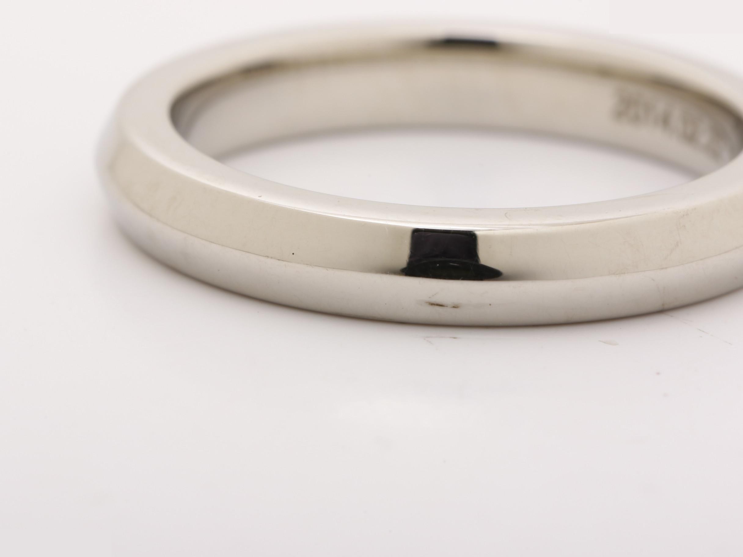Pt950 Bulgari Ring, 5.6g, Size #7 — view 3