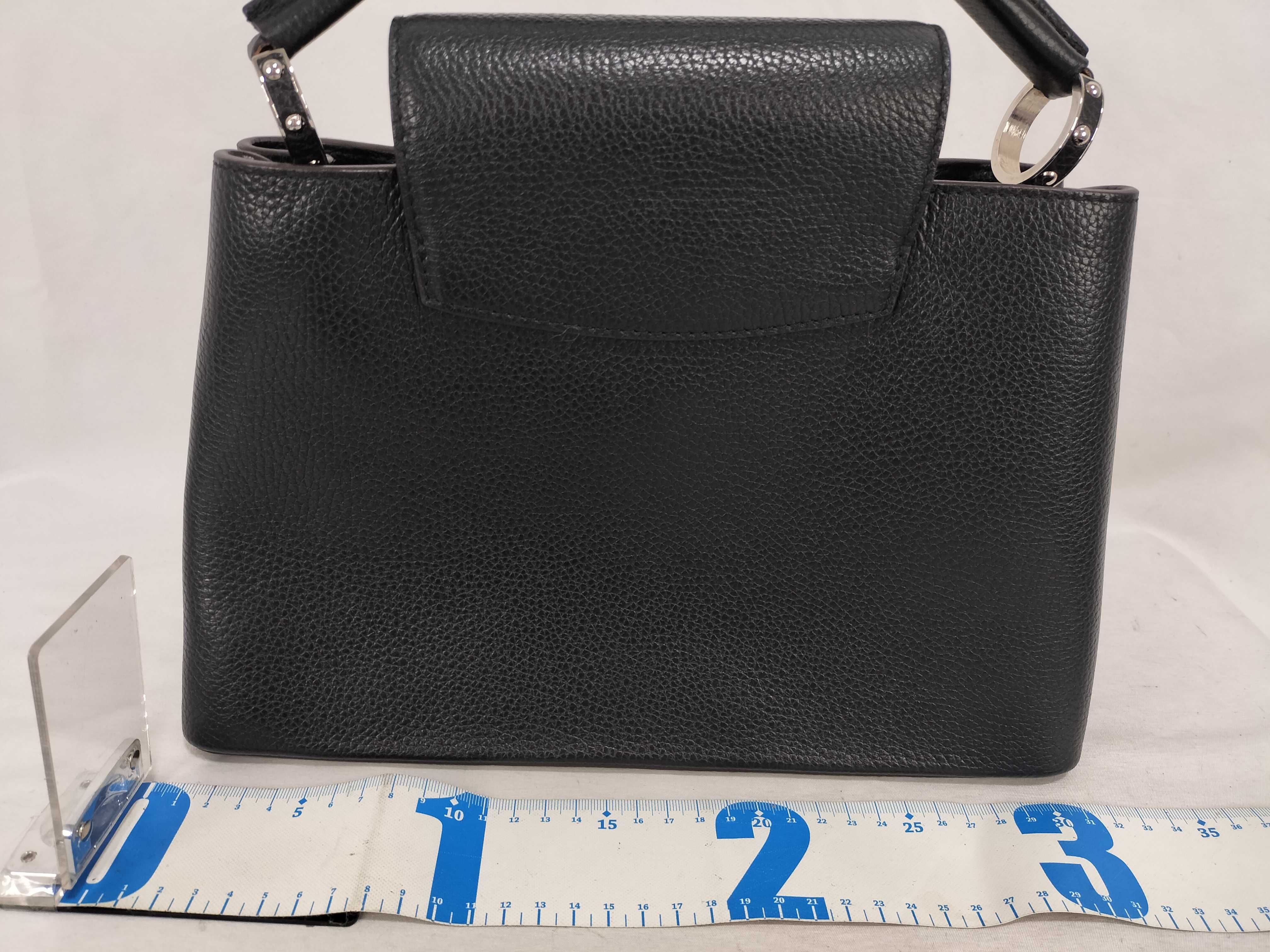 Capucines MM M42259 Black Handbag — view 2