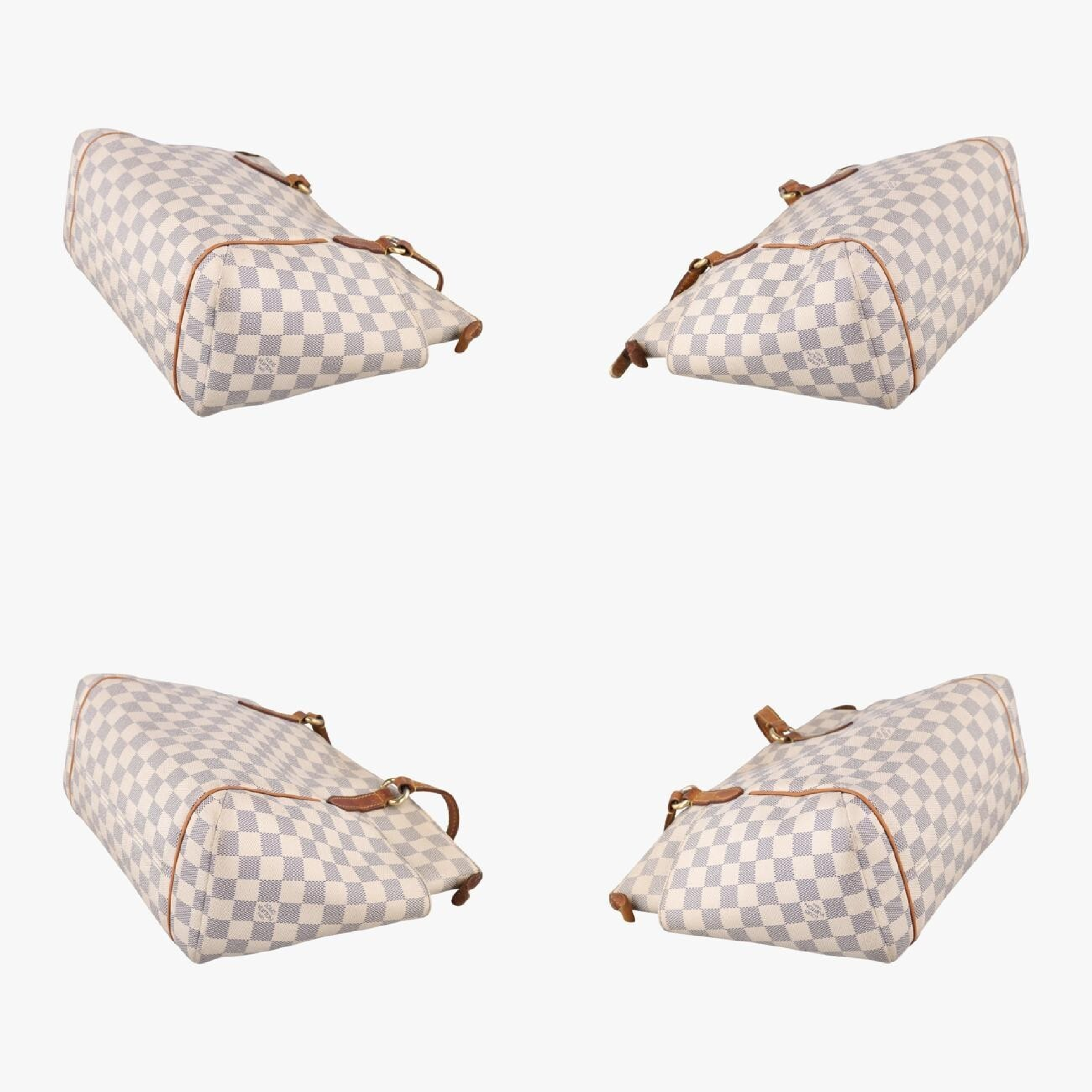 Totally PM Azur Damier Canvas N51261 FL4131 Tote Bag — view 4