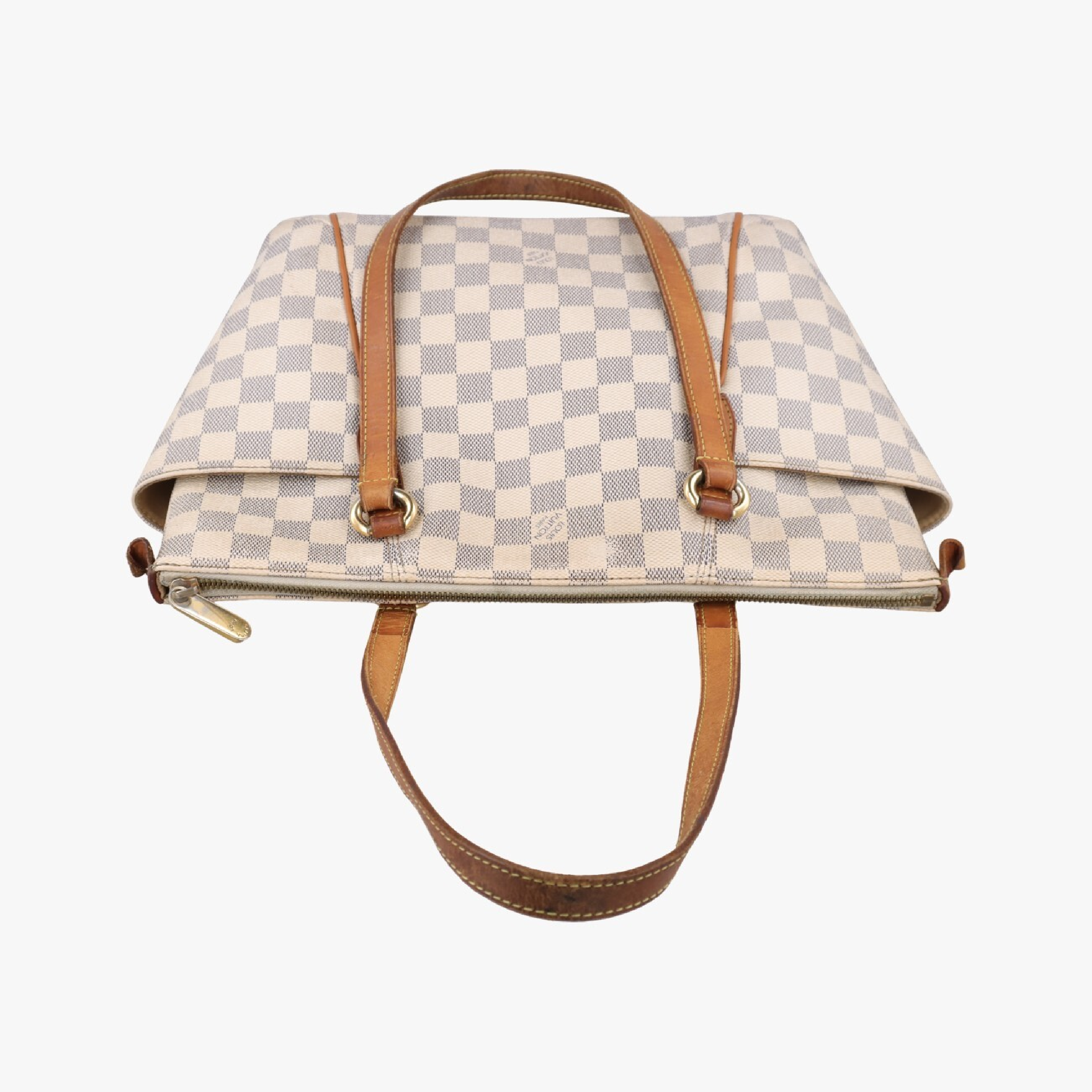 Totally PM Azur Damier Canvas N51261 FL4131 Tote Bag — view 5