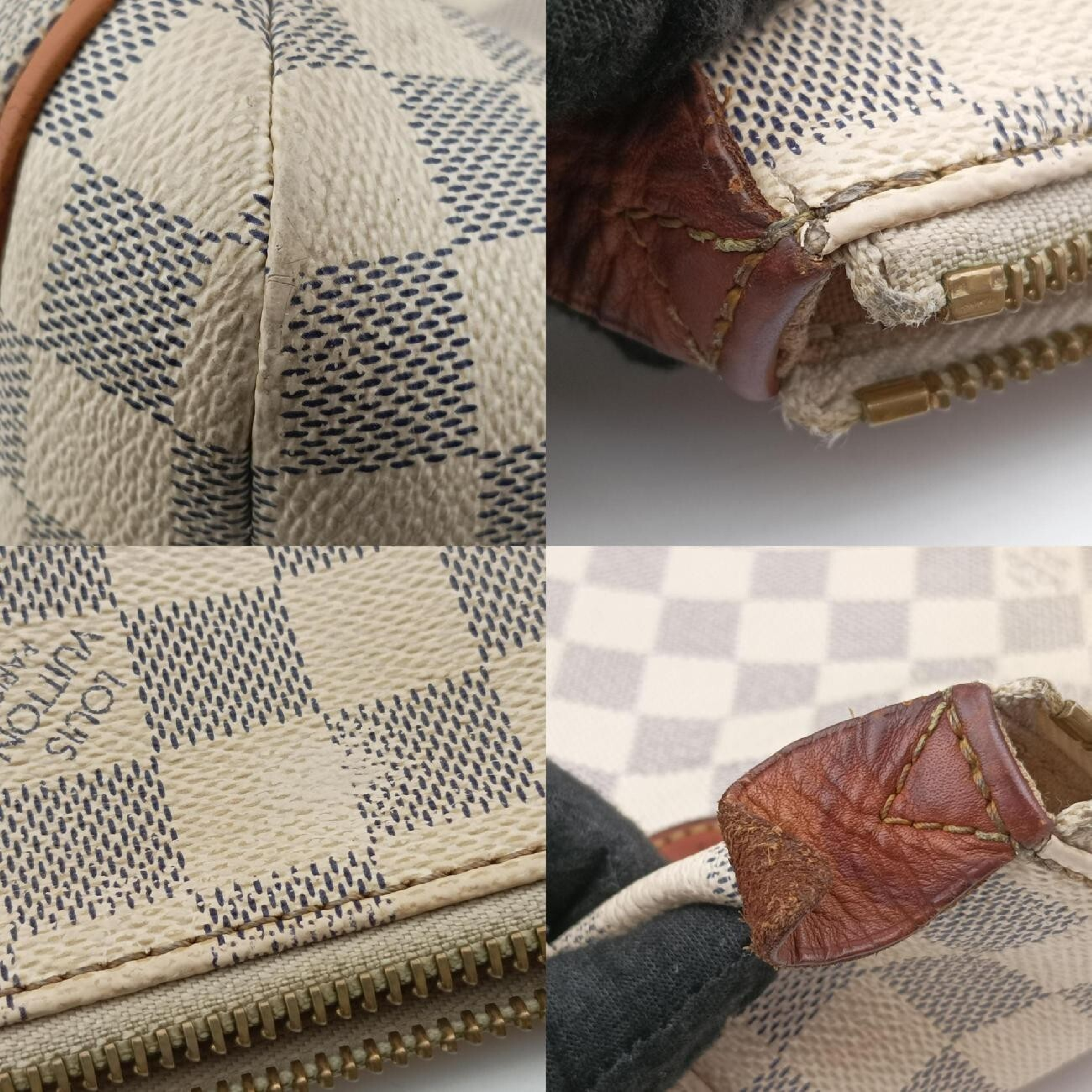 Totally PM Azur Damier Canvas N51261 FL4131 Tote Bag — view 10