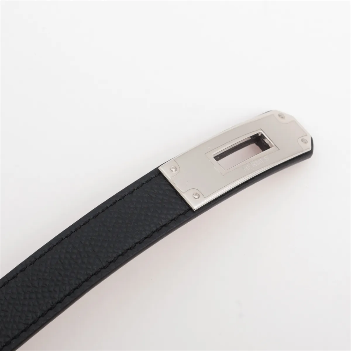 Kelly Pocket 18 K:2025 Belt Vaux Epson Black Thread — view 4