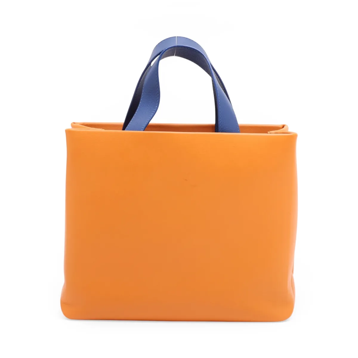 LV Packaging Shopper Tote MINI M28310 Orange x Blue (RFID detected) — view 2