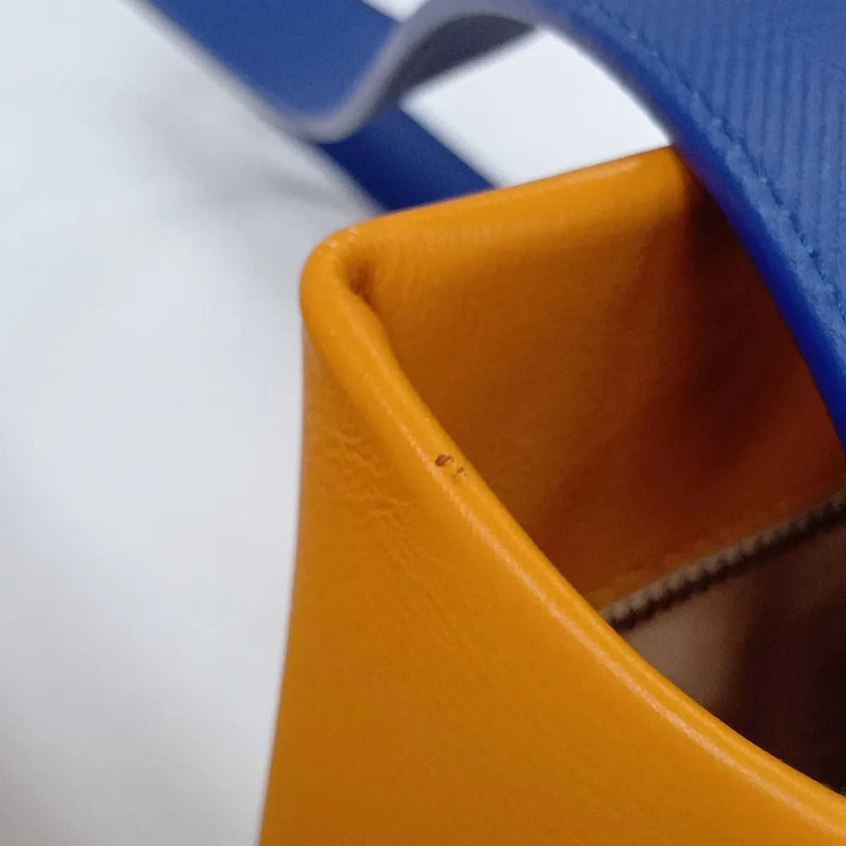 LV Packaging Shopper Tote MINI M28310 Orange x Blue (RFID detected) — view 14