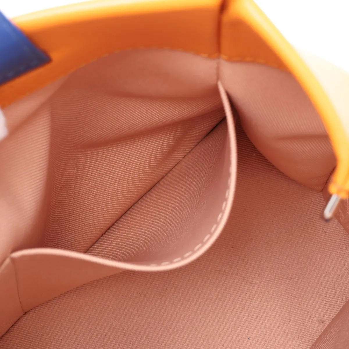 LV Packaging Shopper Tote MINI M28310 Orange x Blue (RFID detected) — view 10