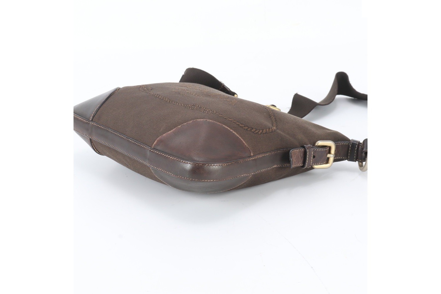 Logo jacquard leather — view 4