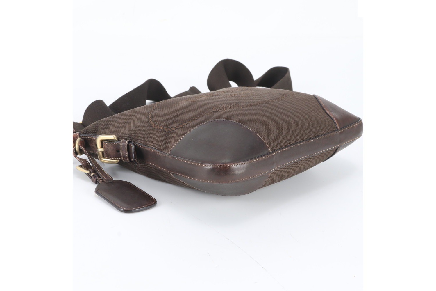Logo jacquard leather — view 5