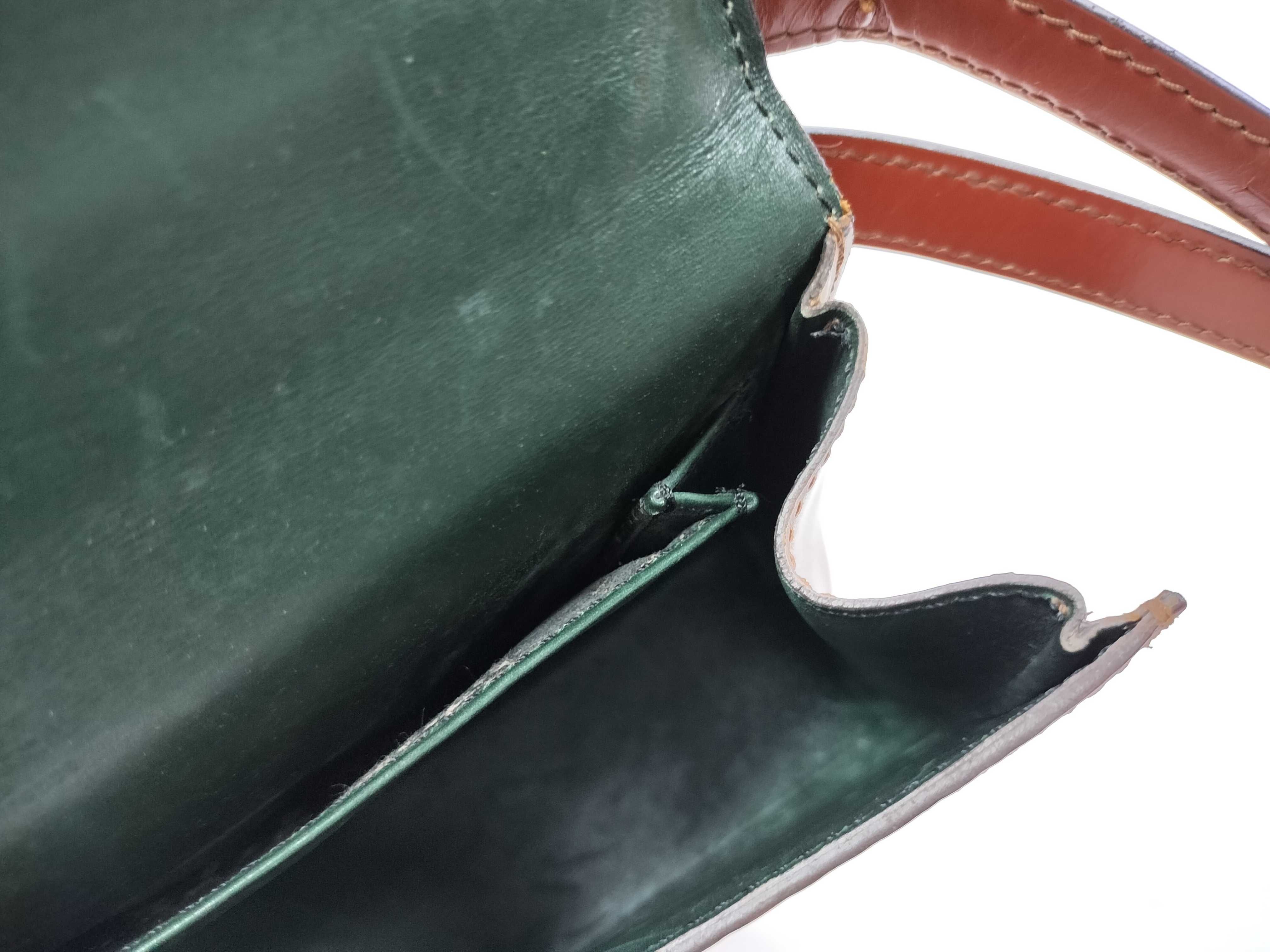 Epi Tilsit Brown Shoulder Bag (Pocket shows signs of wear) — view 10