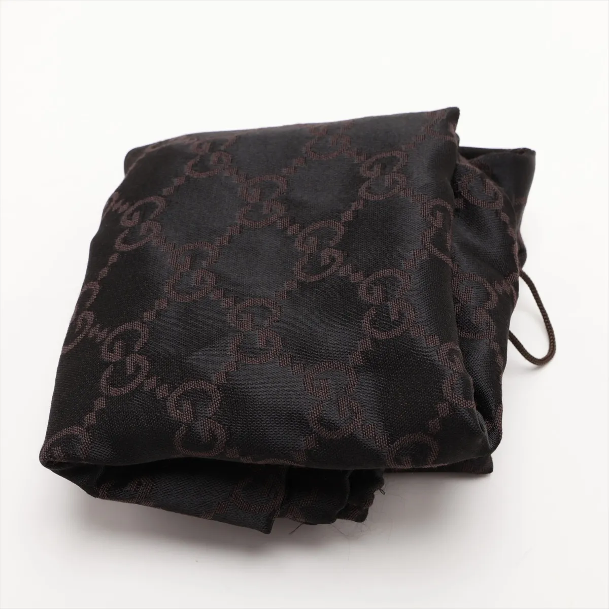 Interlocking G 131445 Leather Handbag, Black — view 10