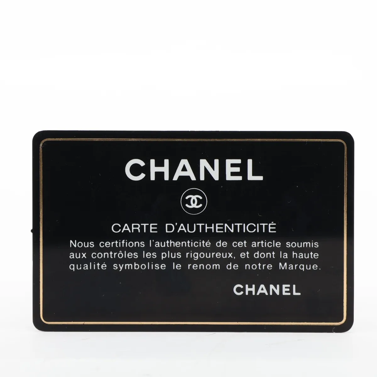 Trendy CC Lambskin 2-Way Handbag, Black with Gold Hardware, 28858798, Serial Number 28, AS1175 — view 13