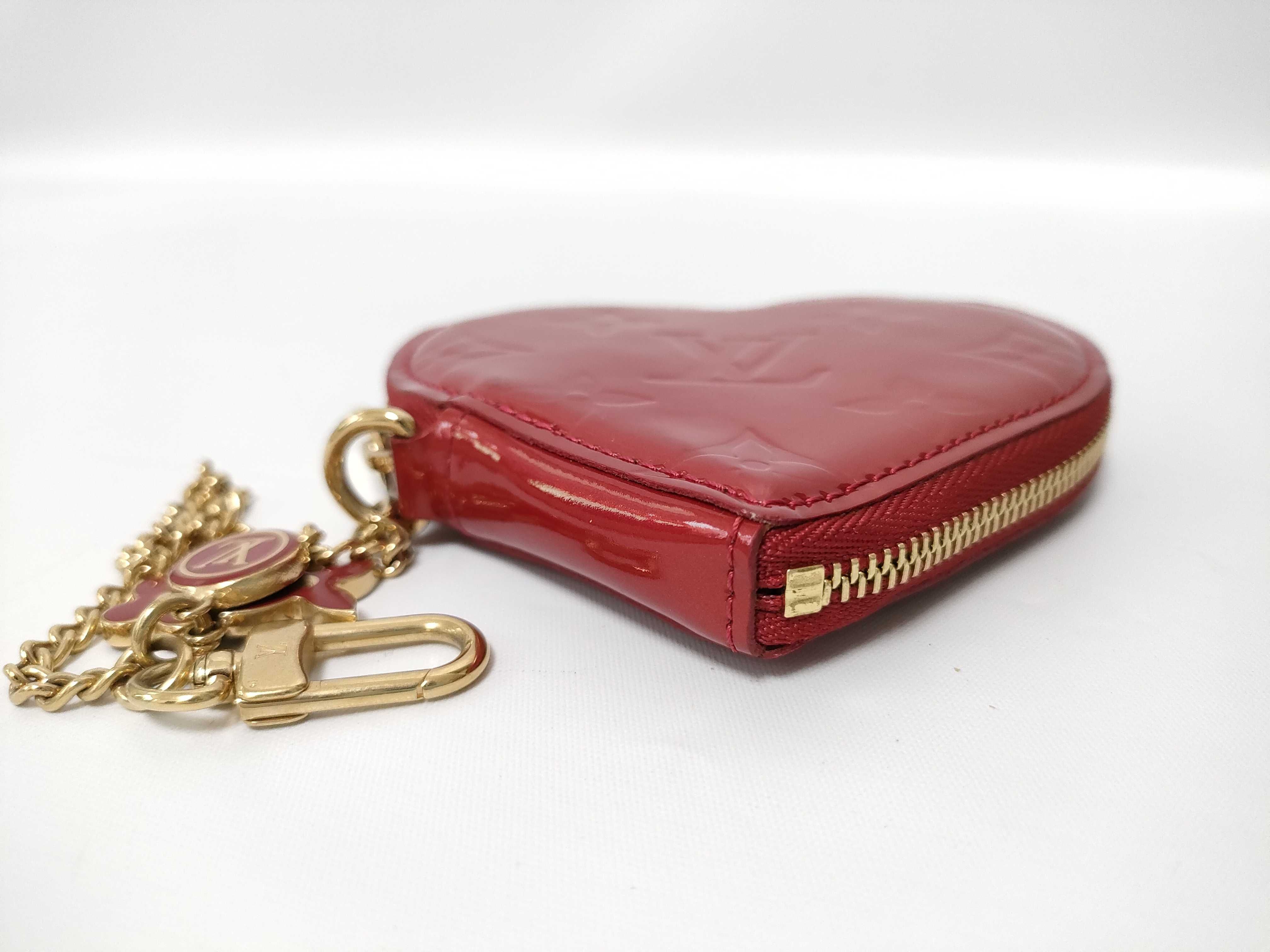 Vernis Portemonnaie Coeur M93562 TH1026 Coin Case — view 2