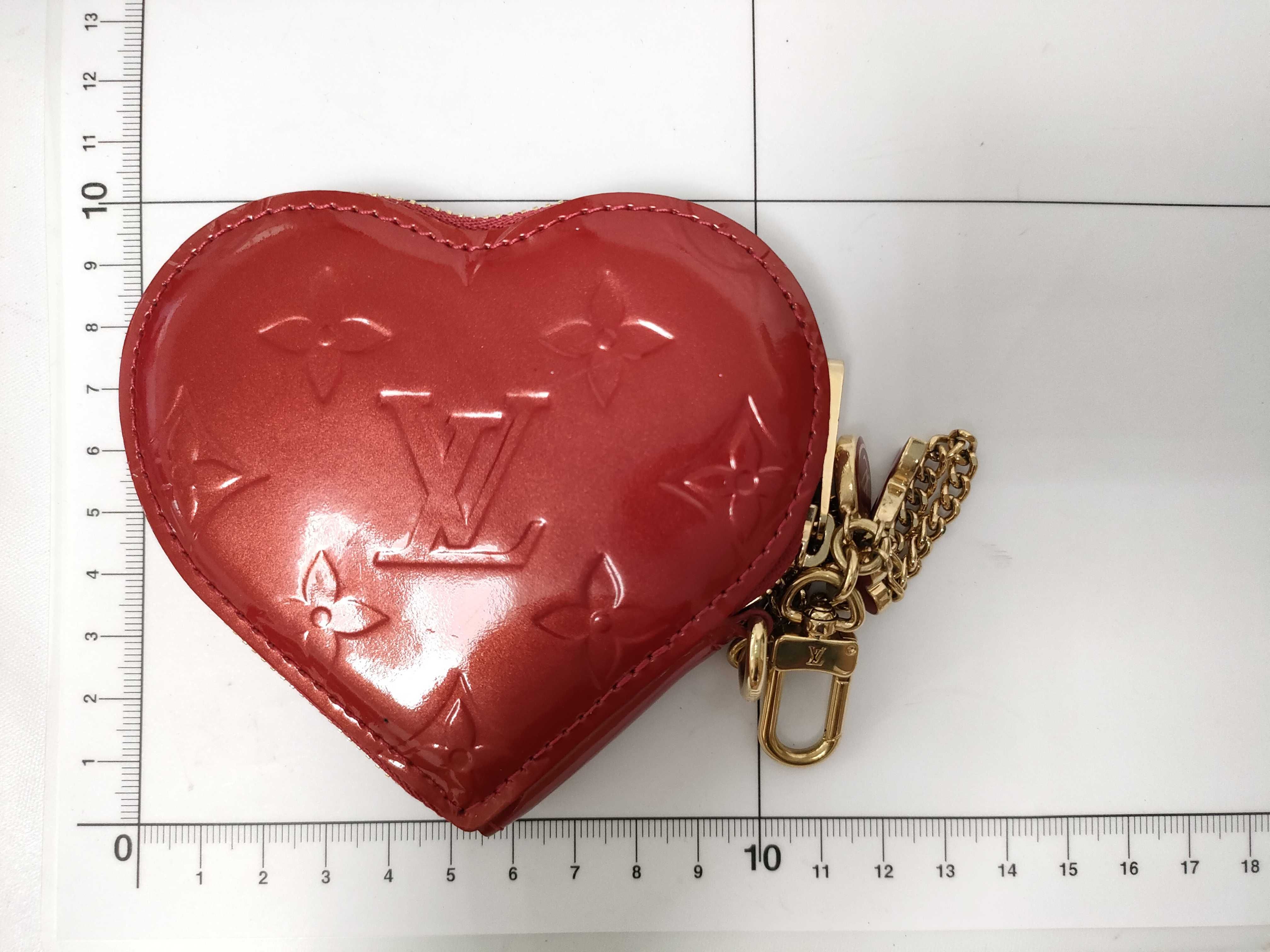Vernis Portemonnaie Coeur M93562 TH1026 Coin Case — view 11