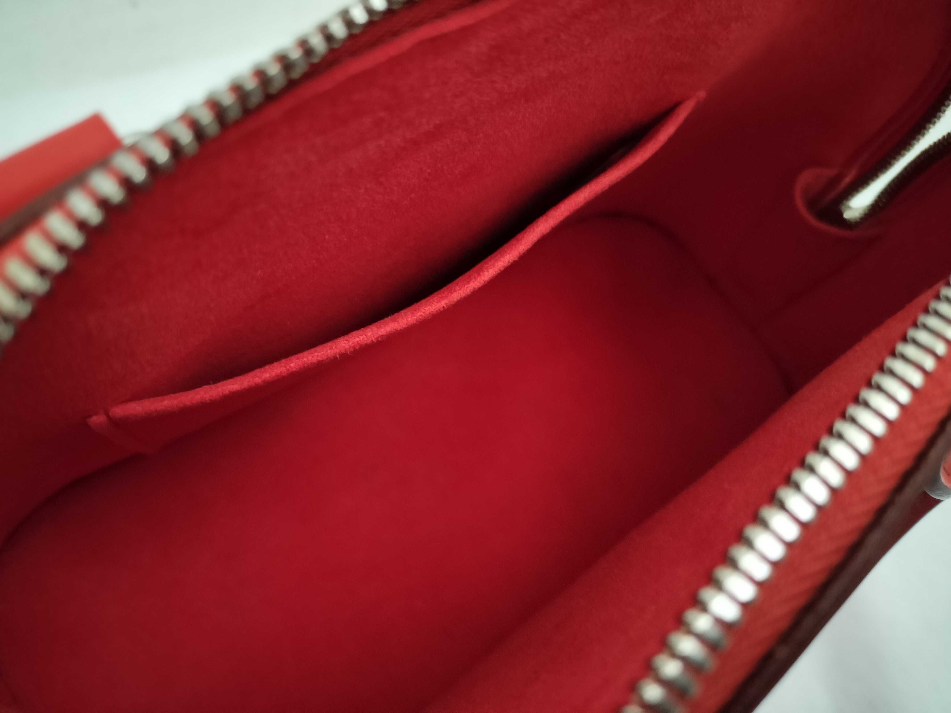 Epi Leather 2-Way Bag with Long Strap Alma BB Piment M40854 Handbag — view 11