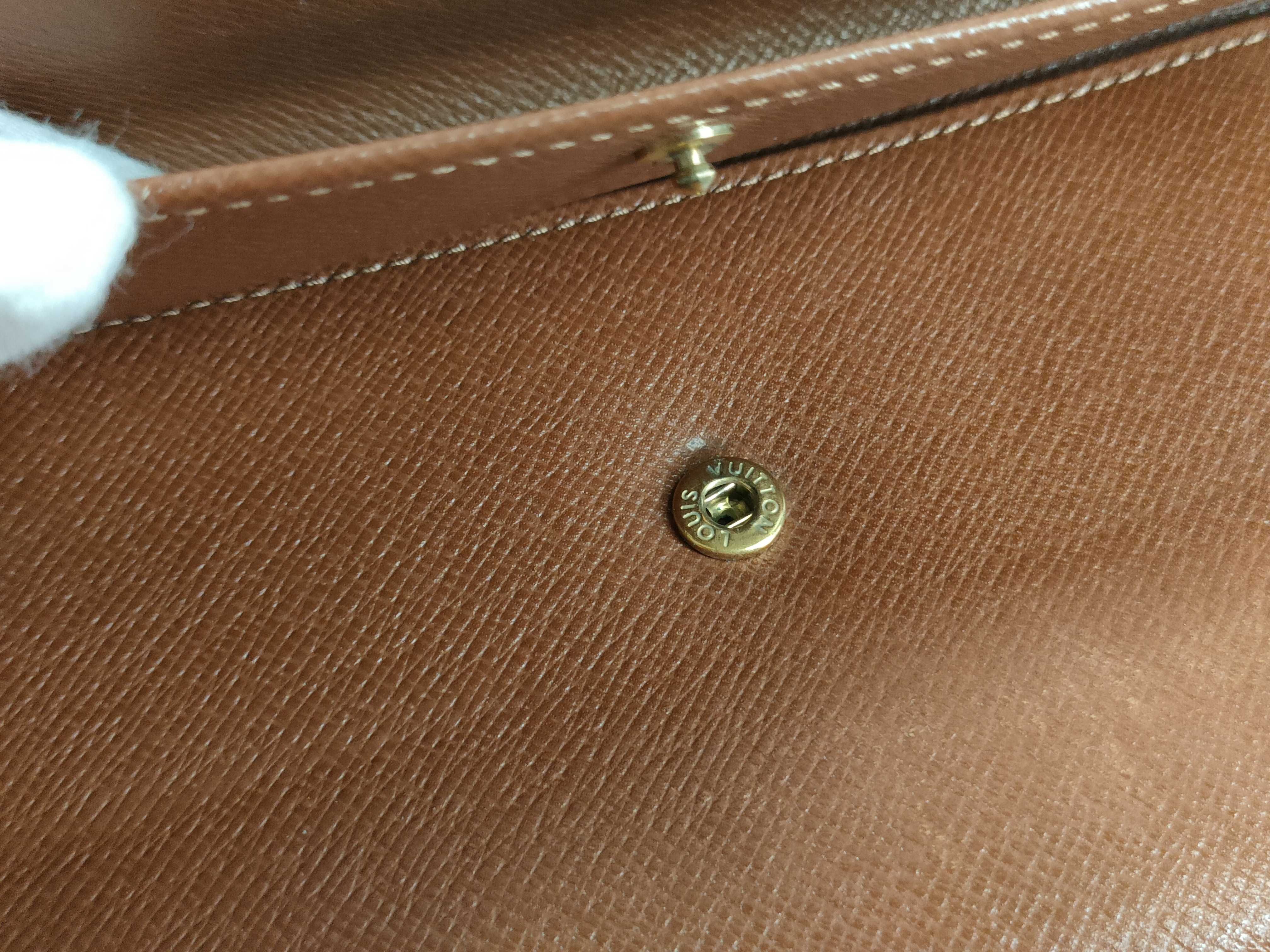 Monogram Porte Monnaie Credit Wallet — view 12