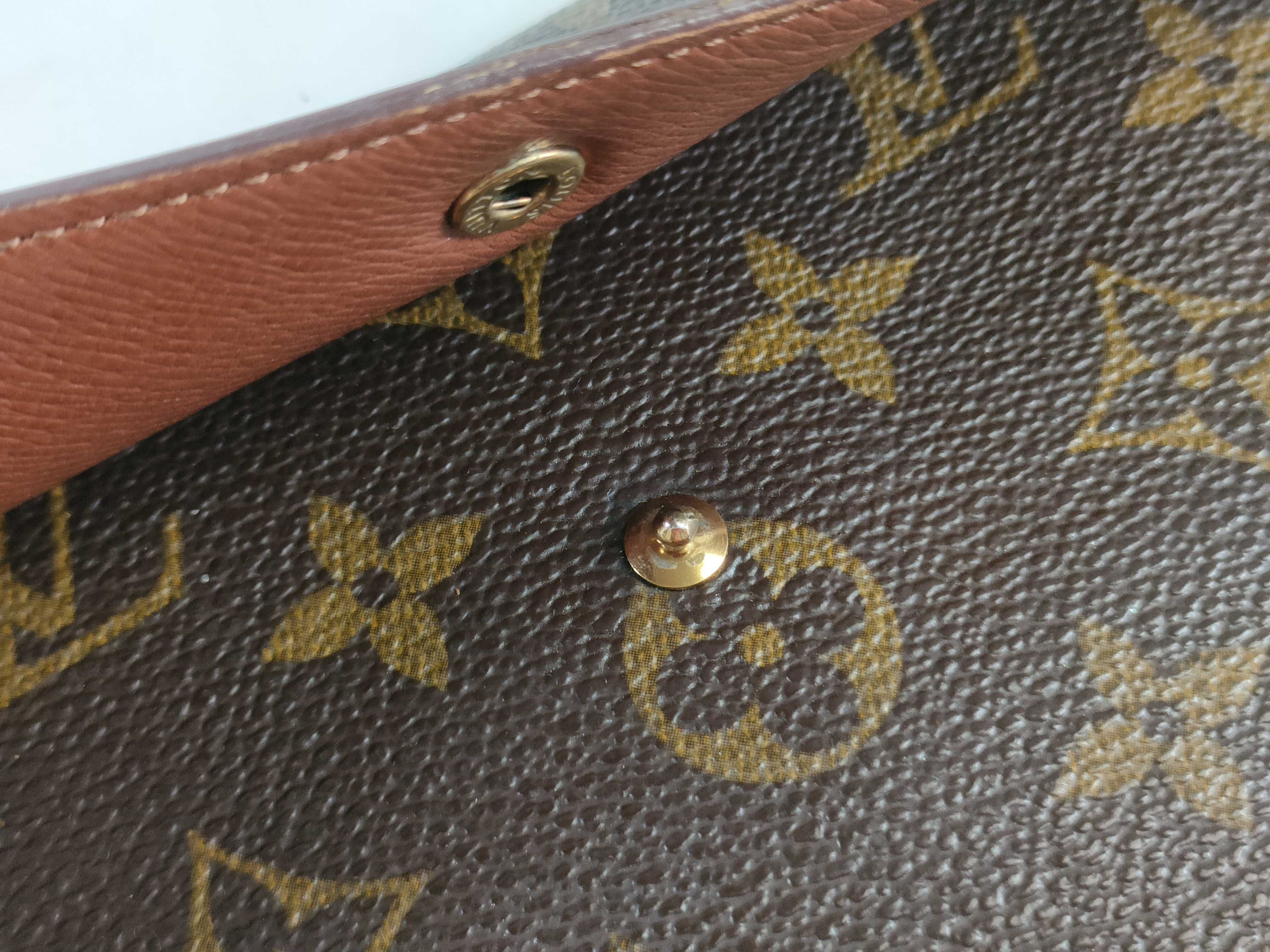 Monogram Porte Monnaie Credit Wallet — view 8