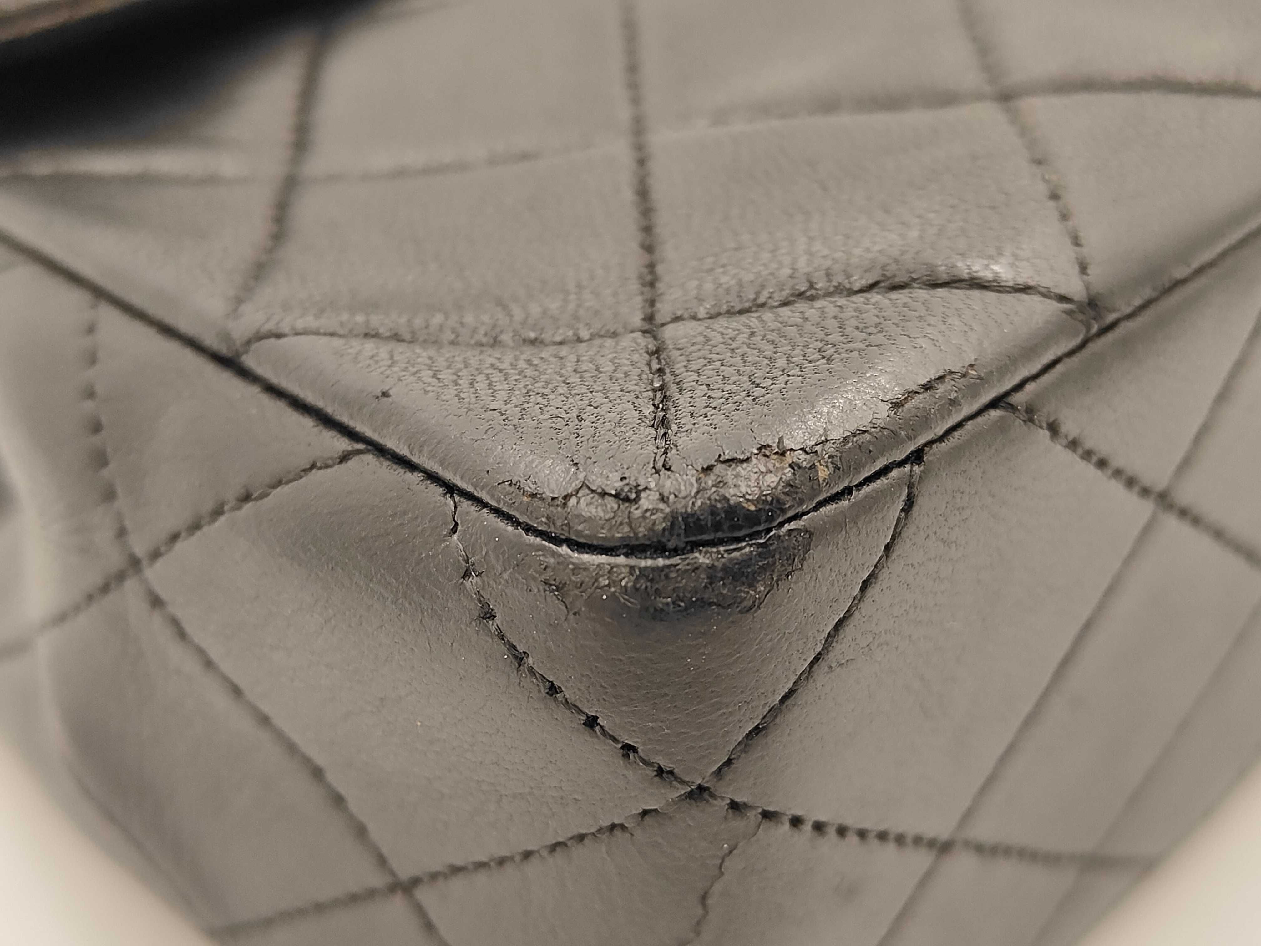 Lambskin Mini Matelassé Chain Shoulder Bag (with serial number) — view 6