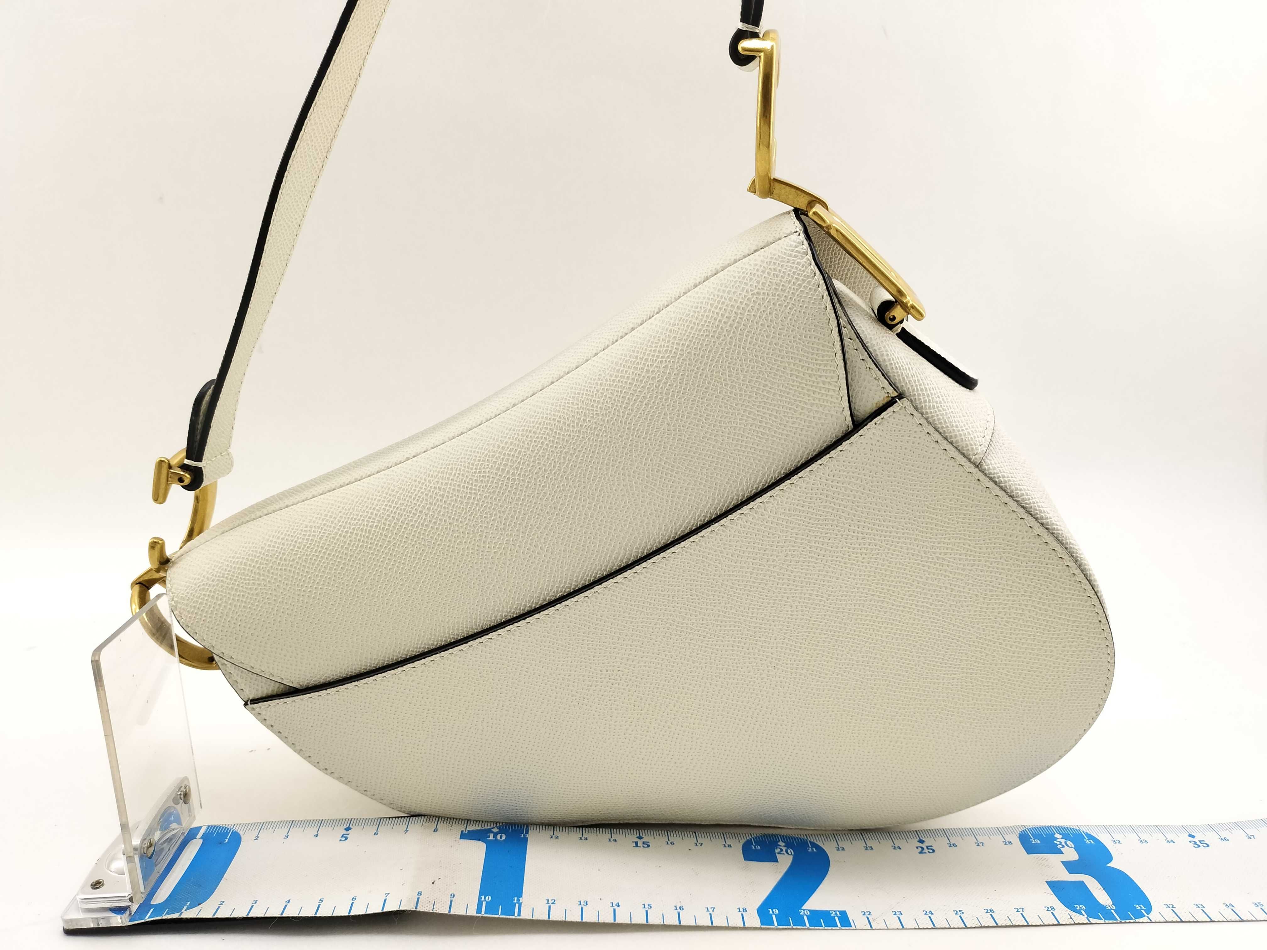 Leather Saddle Bag. Accessories: Dust bag, Shoulder bag. — view 2