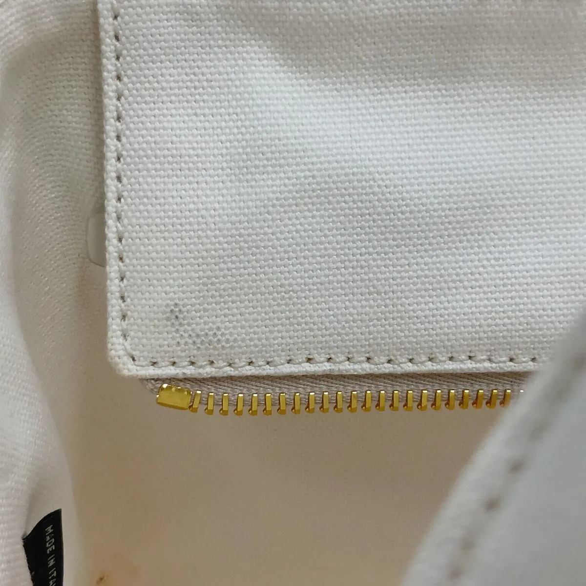 Wicker Rattan x Leather Handbag Beige x White — view 14