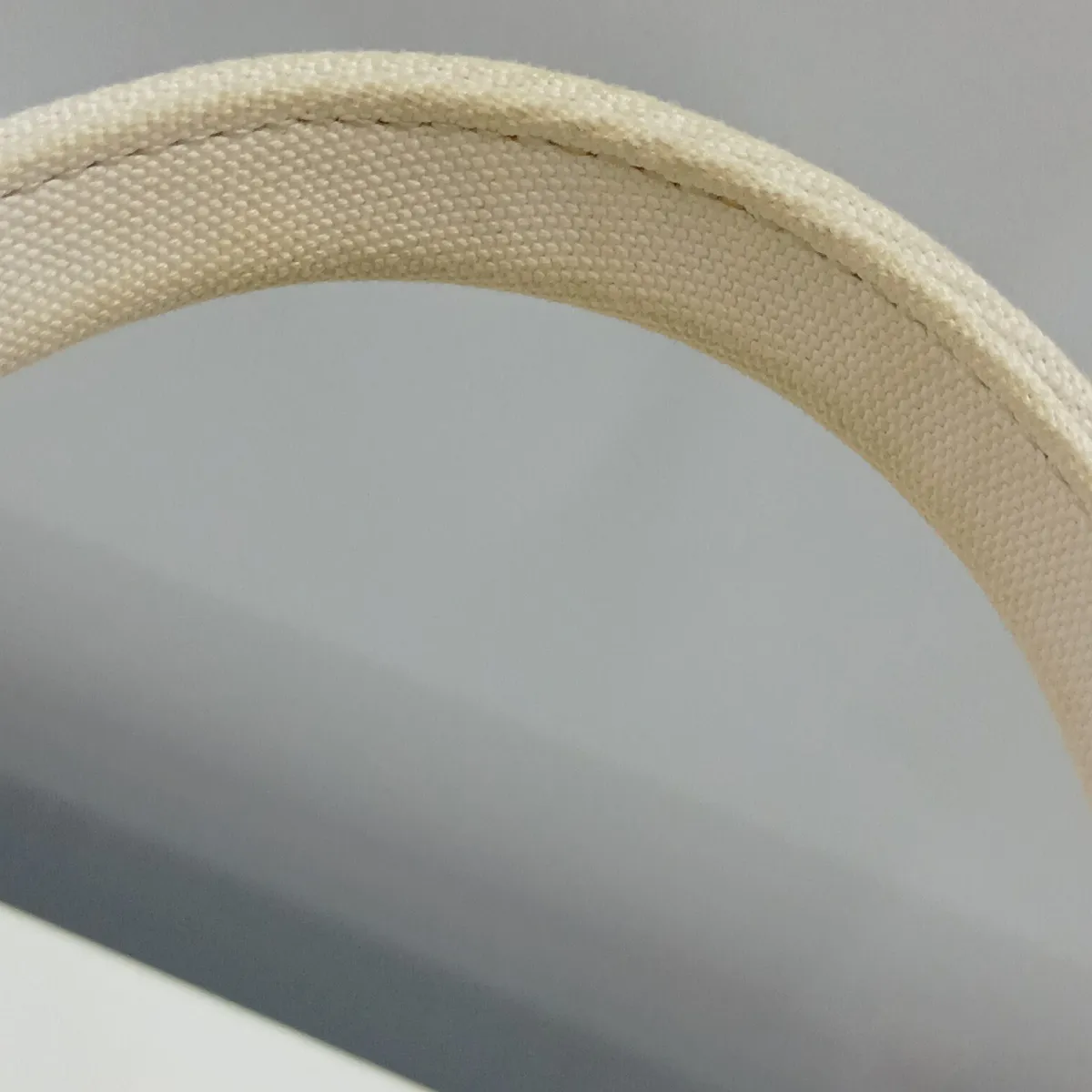 Wicker Rattan x Leather Handbag Beige x White — view 15
