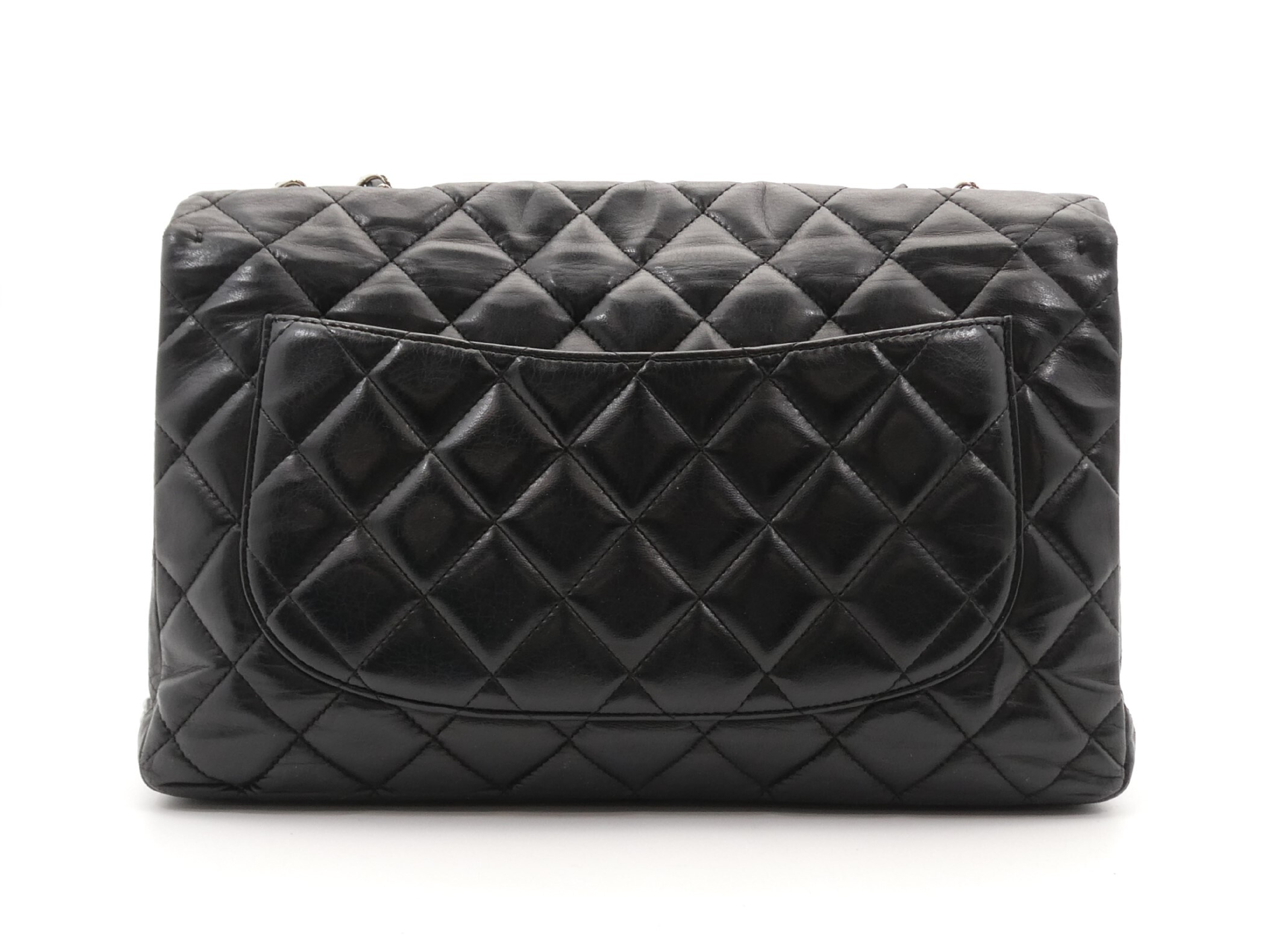 Matelassé Coco Mark Turnlock Double Chain Shoulder Bag — view 2