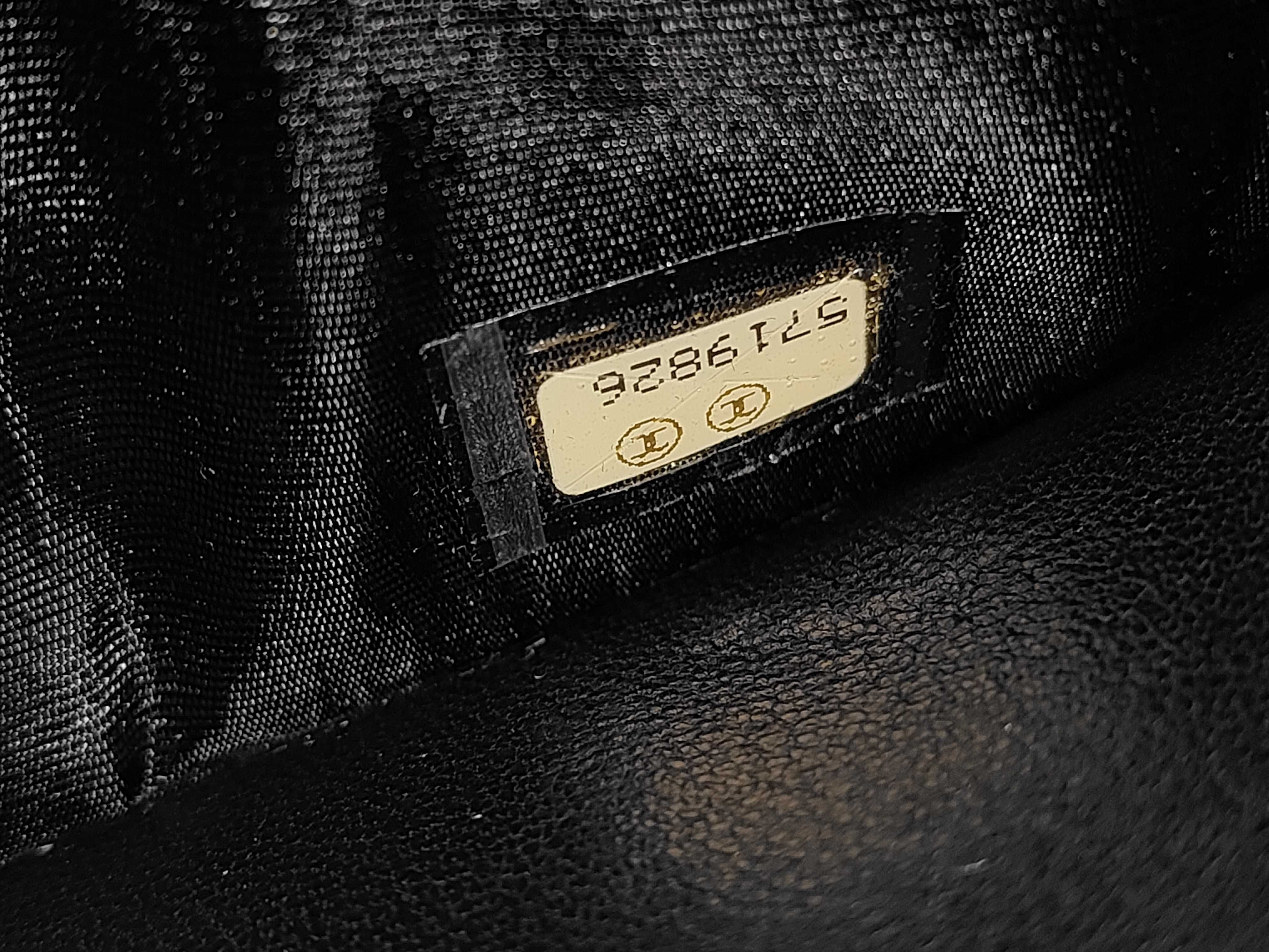 Caviar Leather Bi-fold Wallet with Coco Mark, Black (5719826) — view 10