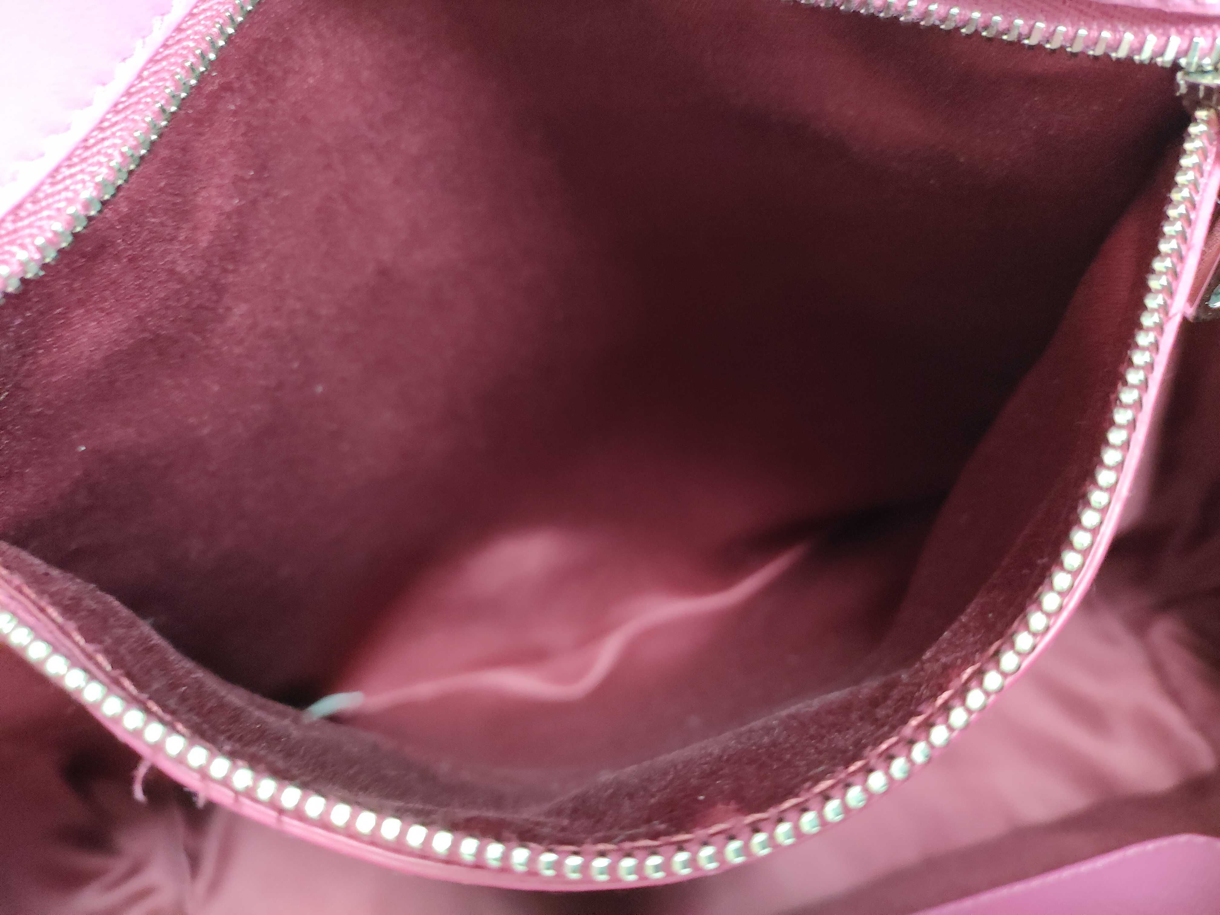 Matelassé Nappa Crystal 2-Way Handbag, Pink Leather Handbag — view 11