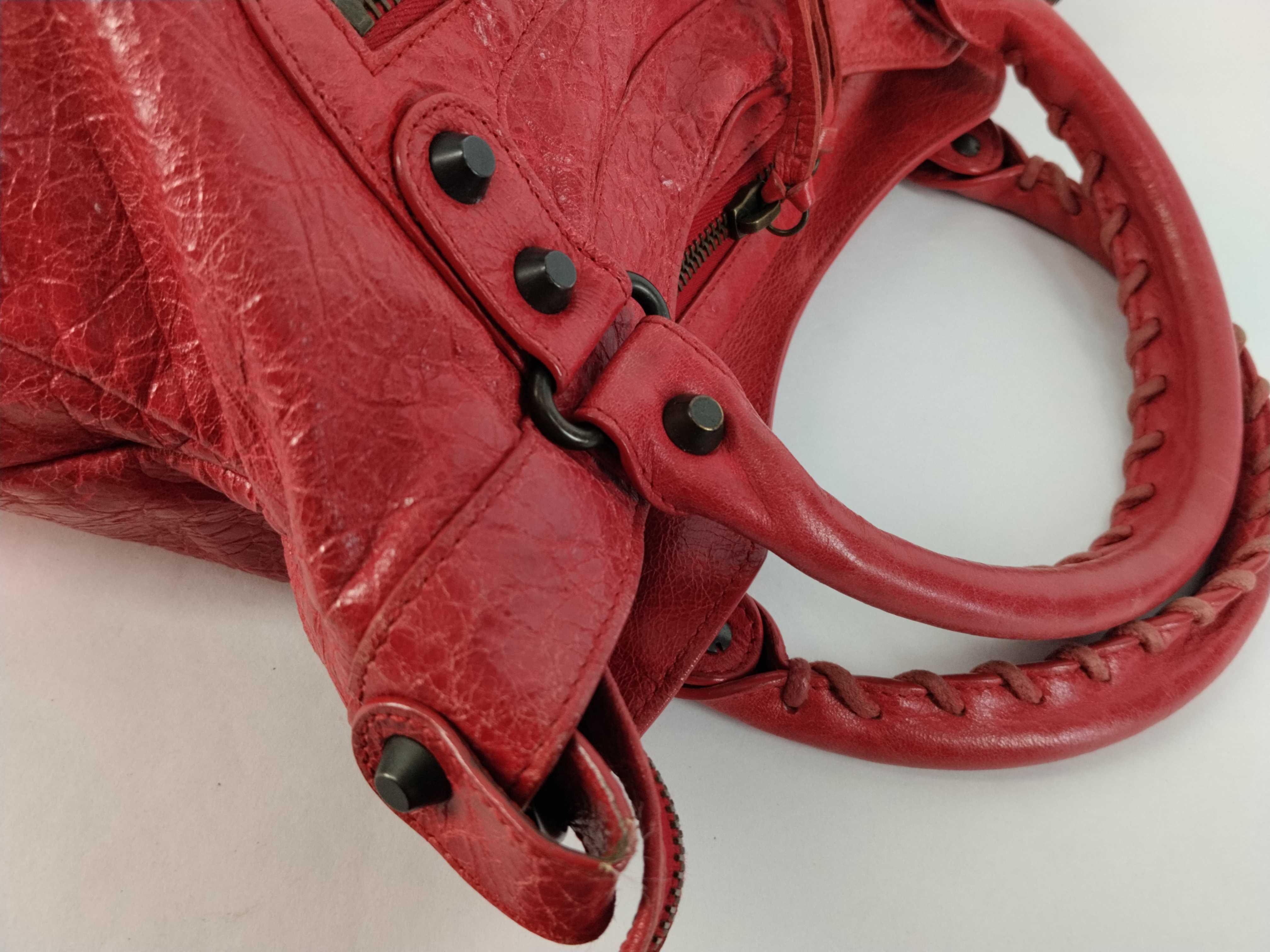 BAG 240579 RED WITH MIRROR AND STRAP Handbag — view 5