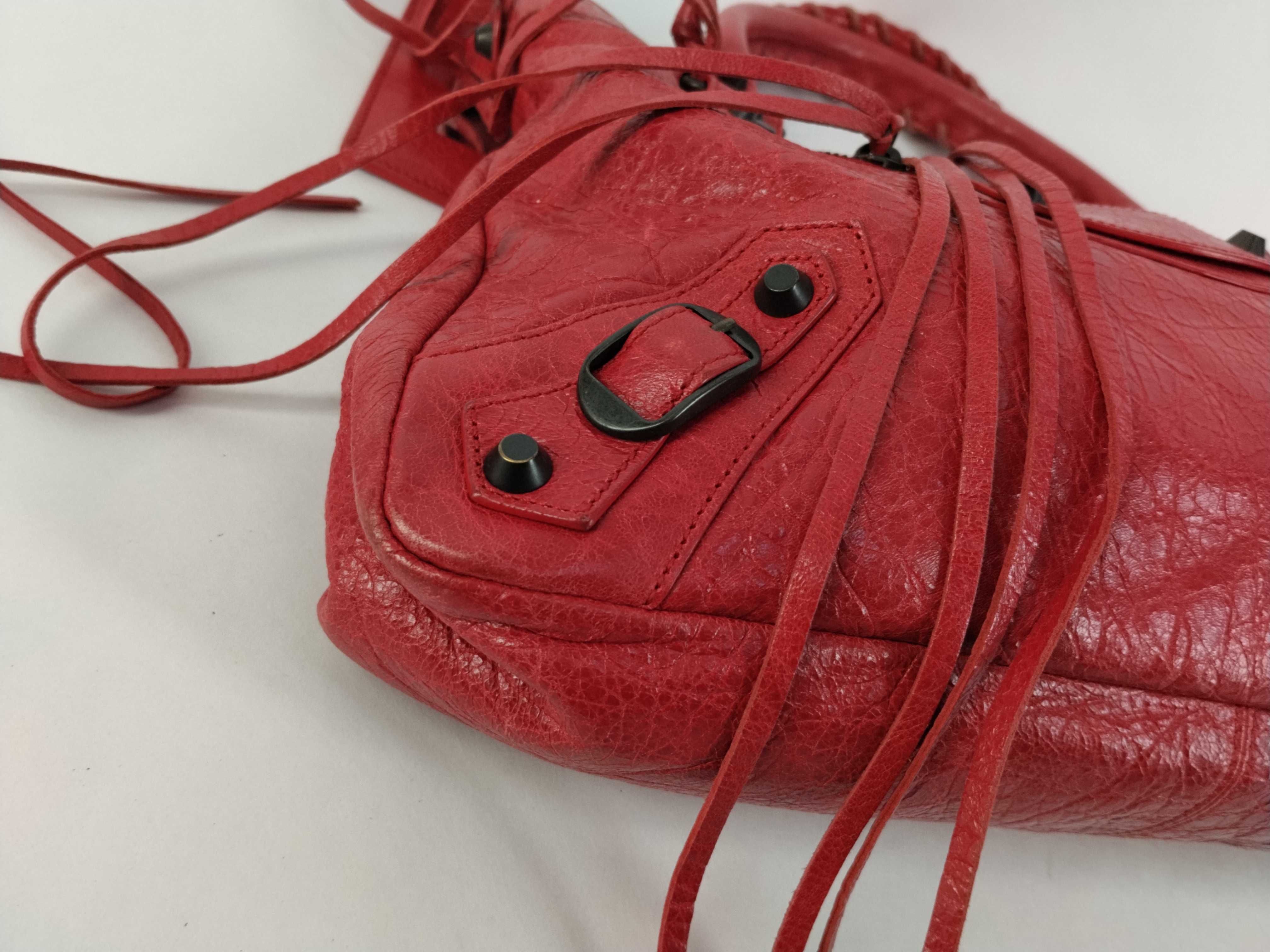 BAG 240579 RED WITH MIRROR AND STRAP Handbag — view 6