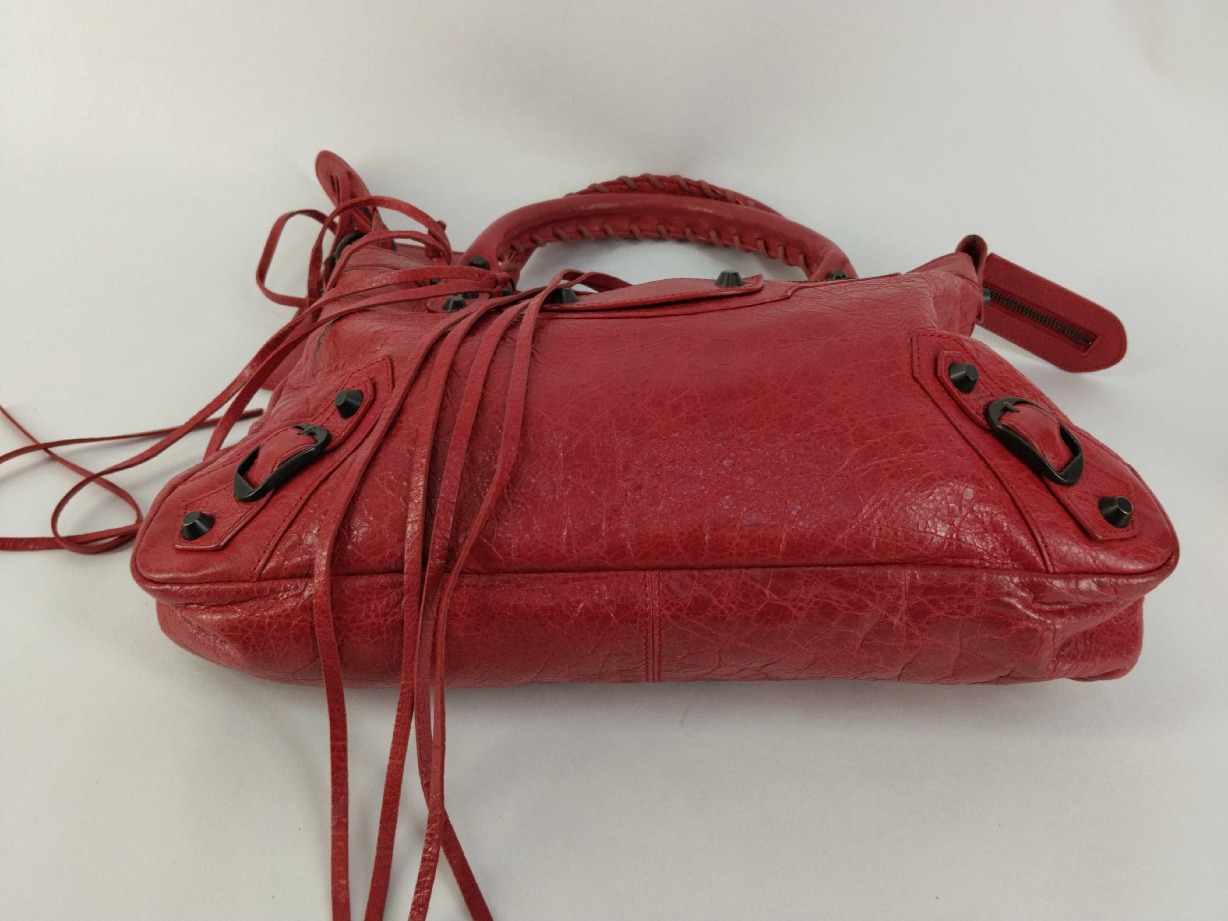 BAG 240579 RED WITH MIRROR AND STRAP Handbag — view 7