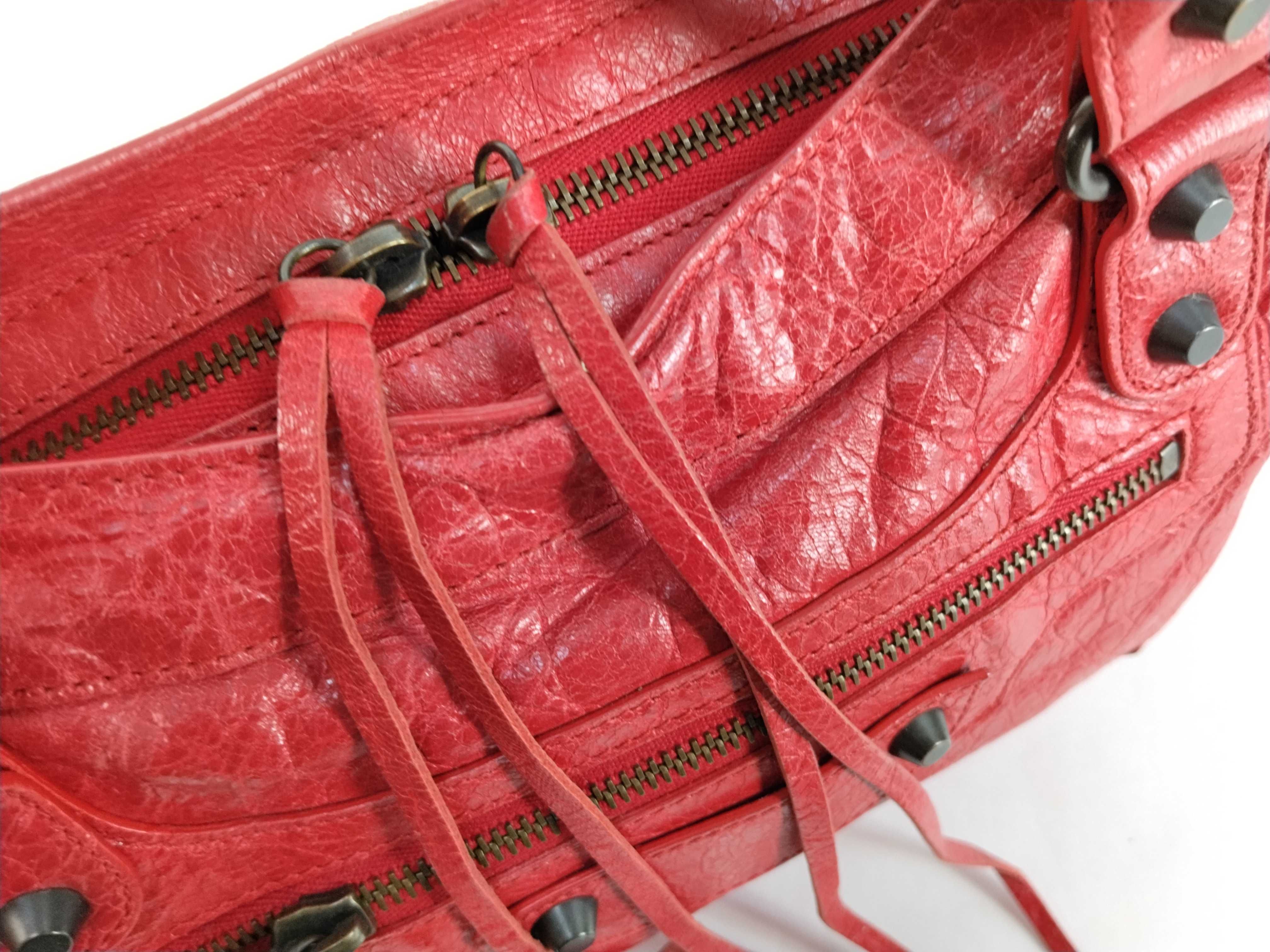 BAG 240579 RED WITH MIRROR AND STRAP Handbag — view 8