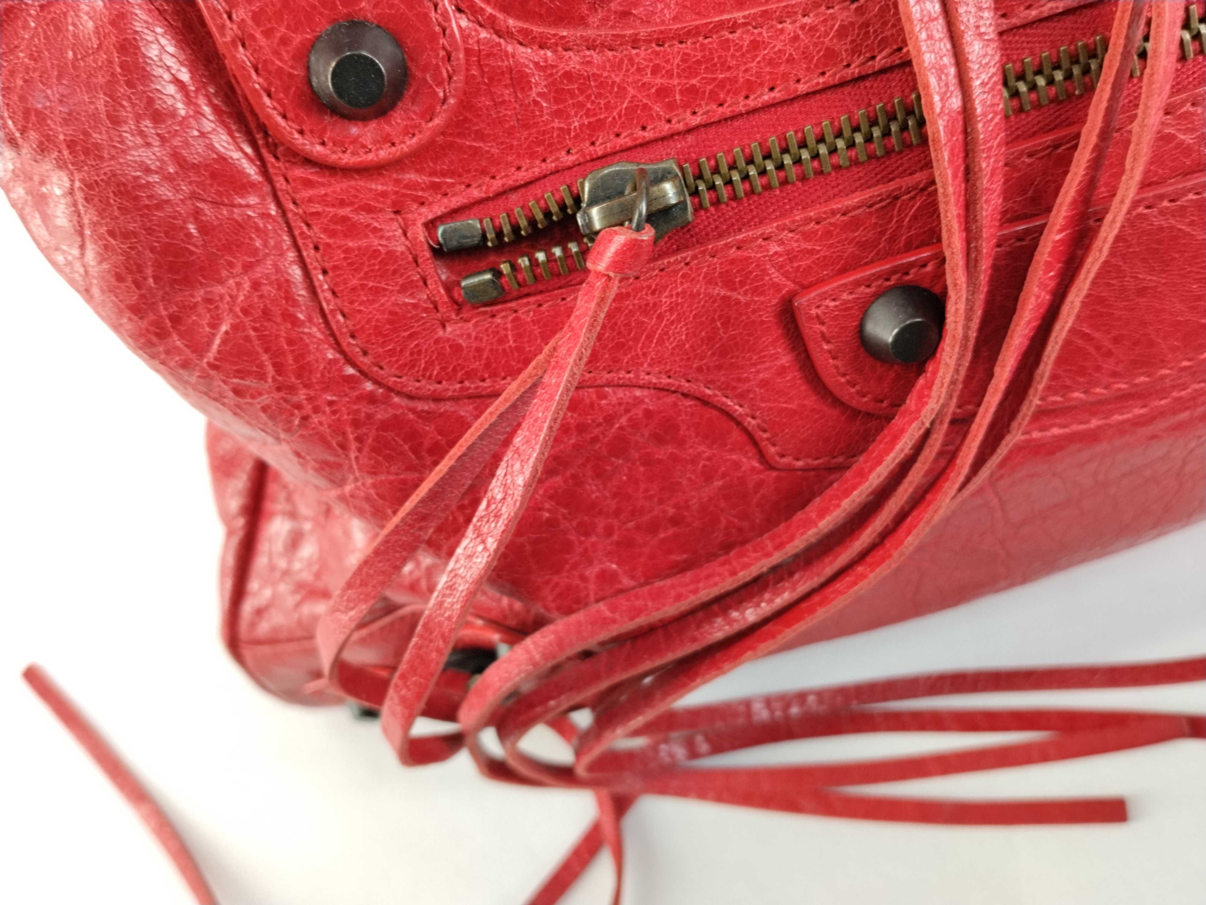 BAG 240579 RED WITH MIRROR AND STRAP Handbag — view 10