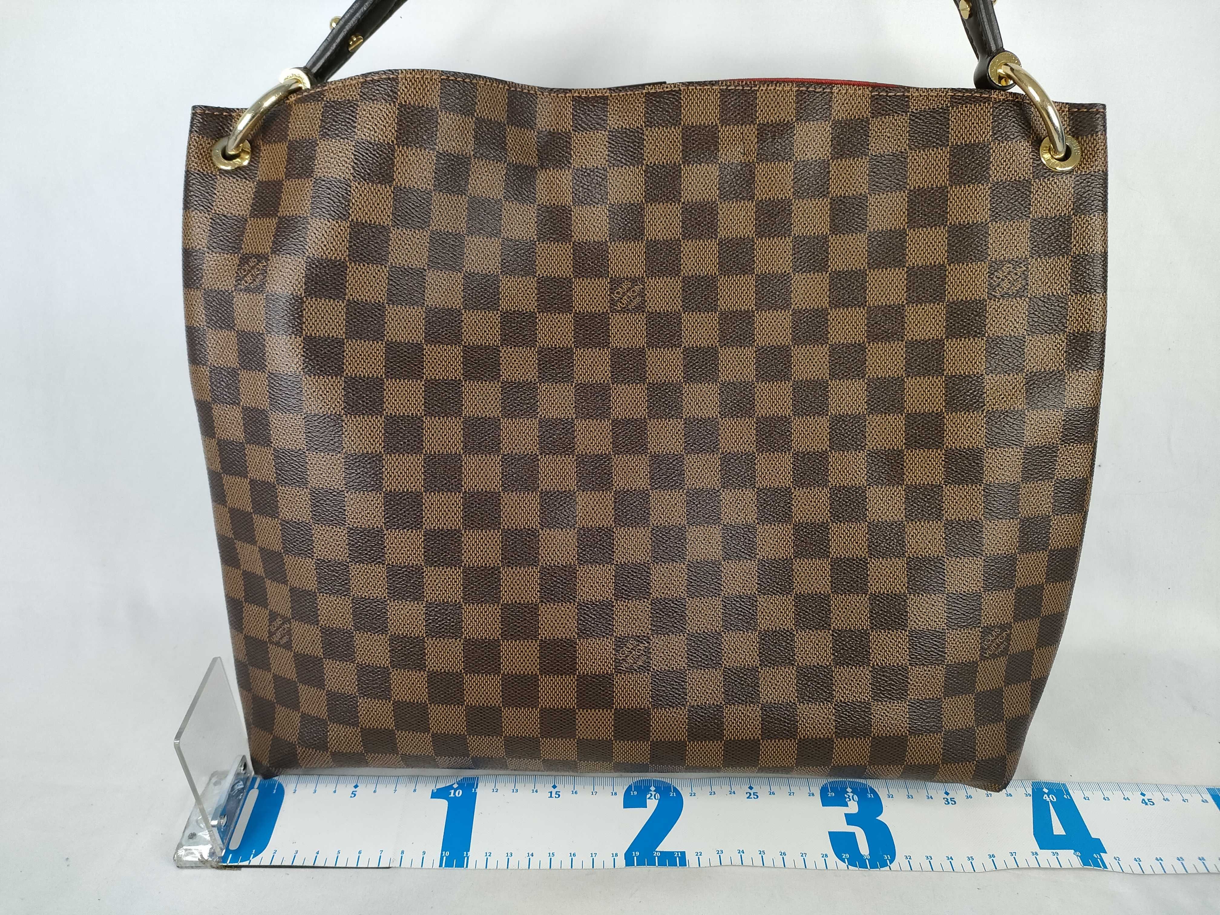 Damier Louis Vuitton Tote Bag One Shoulder Graceful Damier Bag Shoulder Bag — view 2