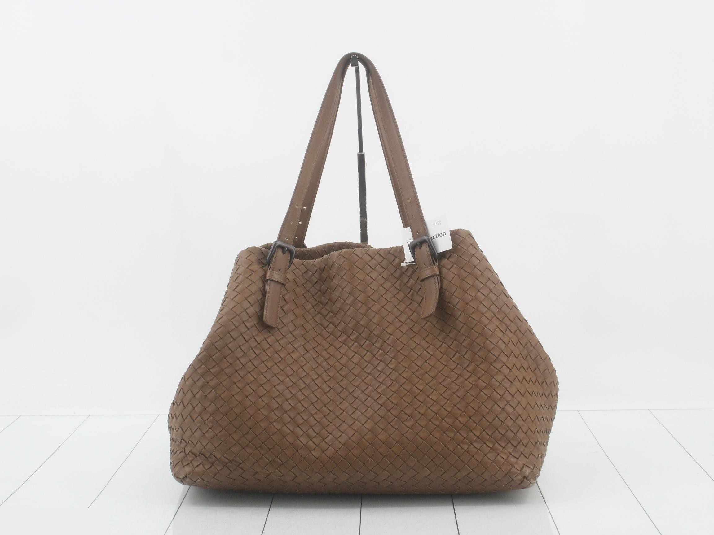 Intrecciato (bag) - Tote bag, beige