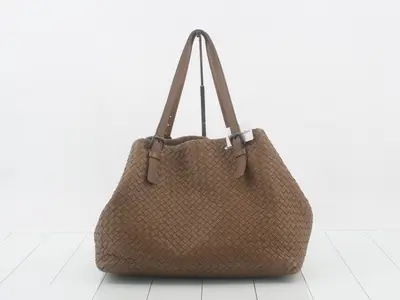 Intrecciato (bag) - Tote bag, beige