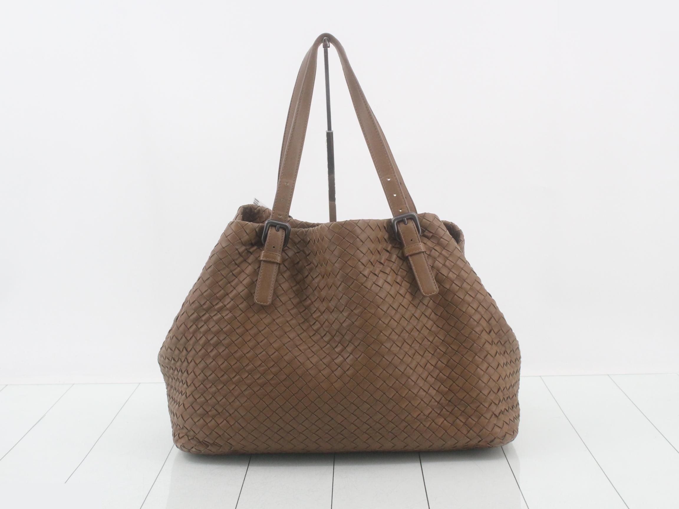 Intrecciato (bag) - Tote bag, beige — view 2