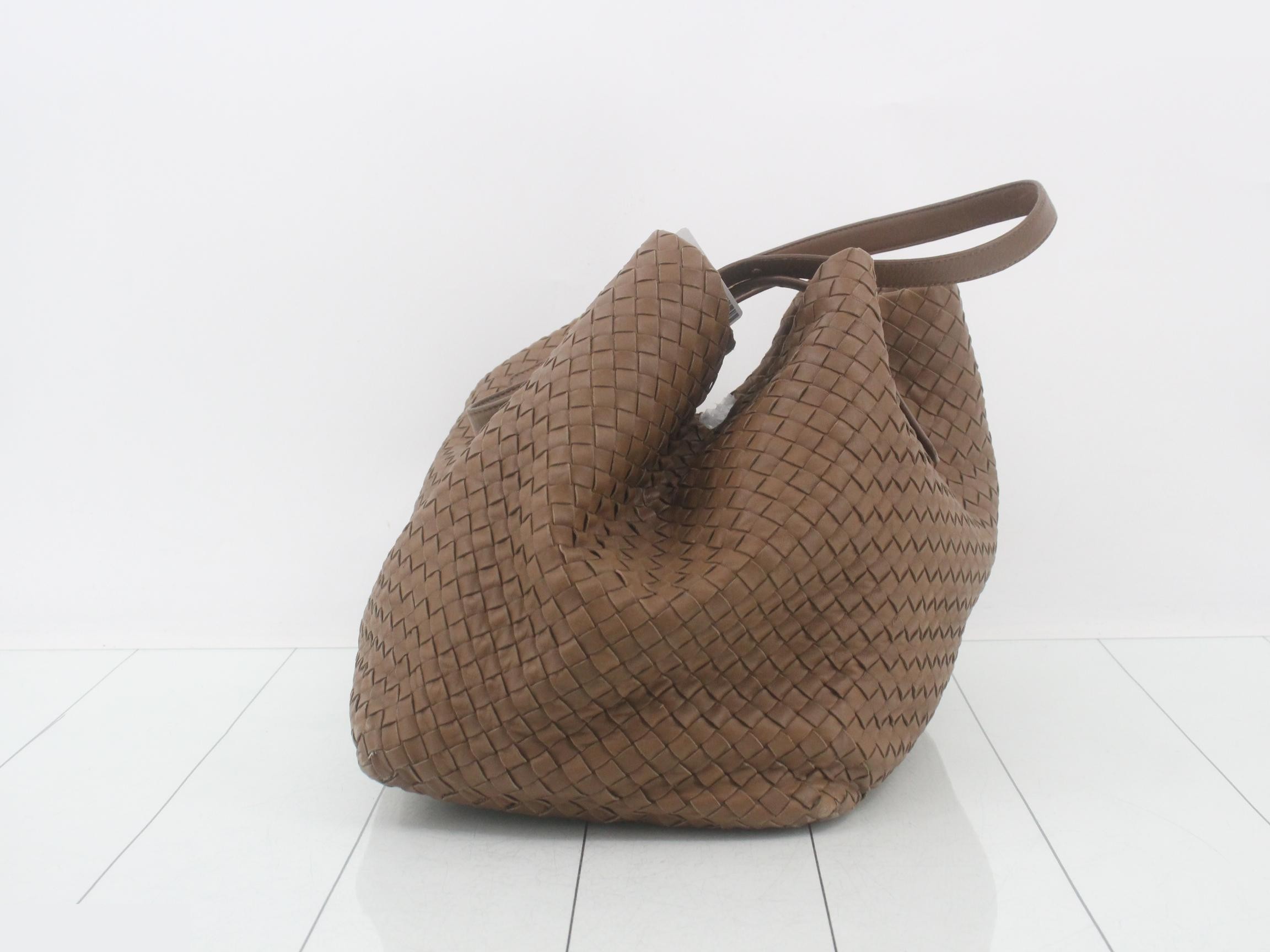 Intrecciato (bag) - Tote bag, beige — view 3