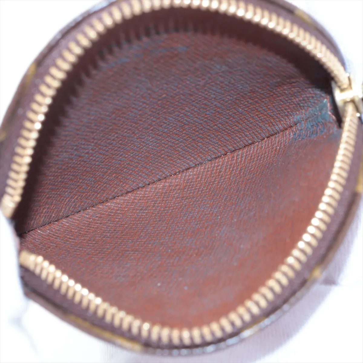 Monogram Panda Portemonnaie Rond M61928 CT0094 Brown Coin Case — view 3