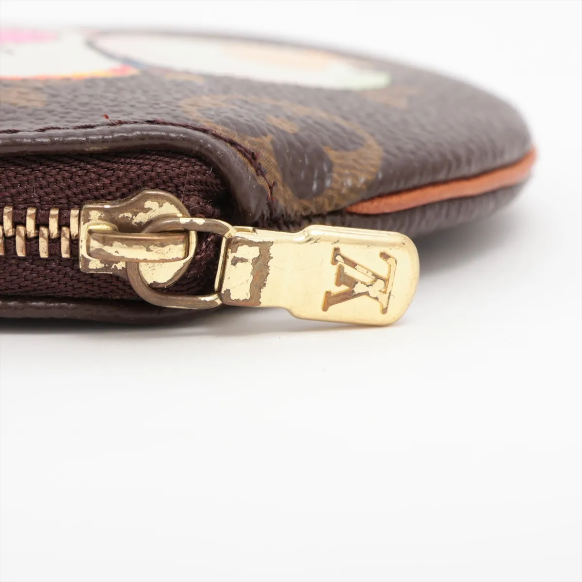 Monogram Panda Portemonnaie Rond M61928 CT0094 Brown Coin Case — view 5