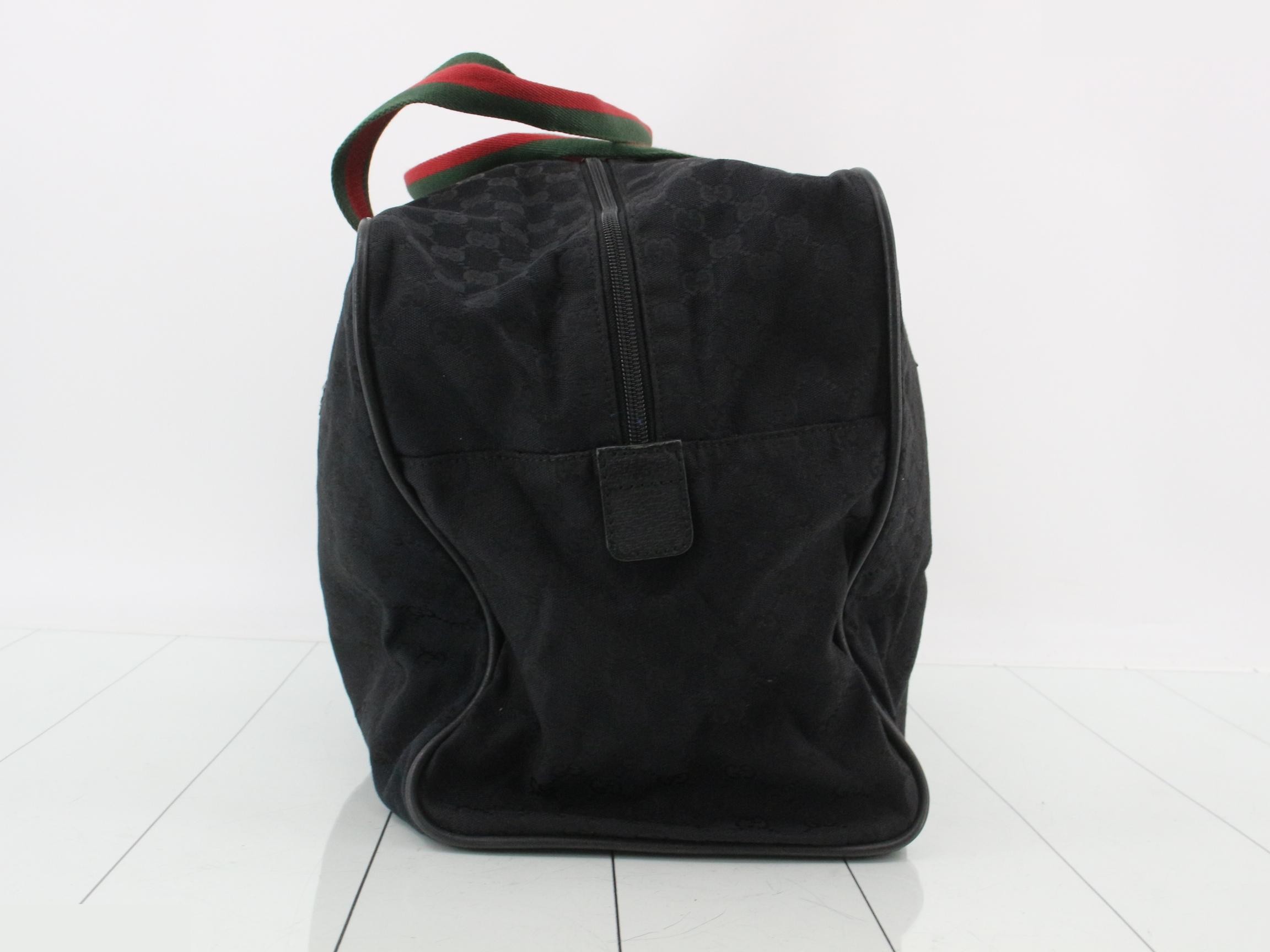 GG Canvas Sherry Line Duffle Bag (Bag) — view 4