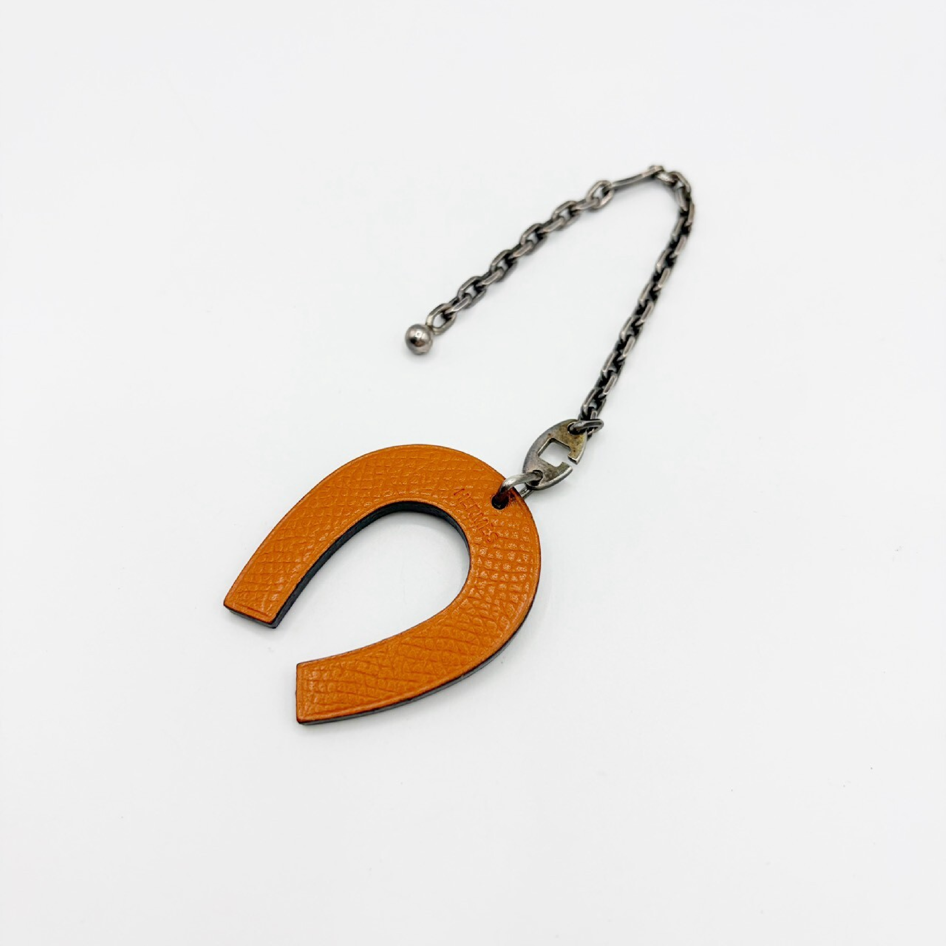 Horseshoe Leather Charm 925 Key Case — view 2