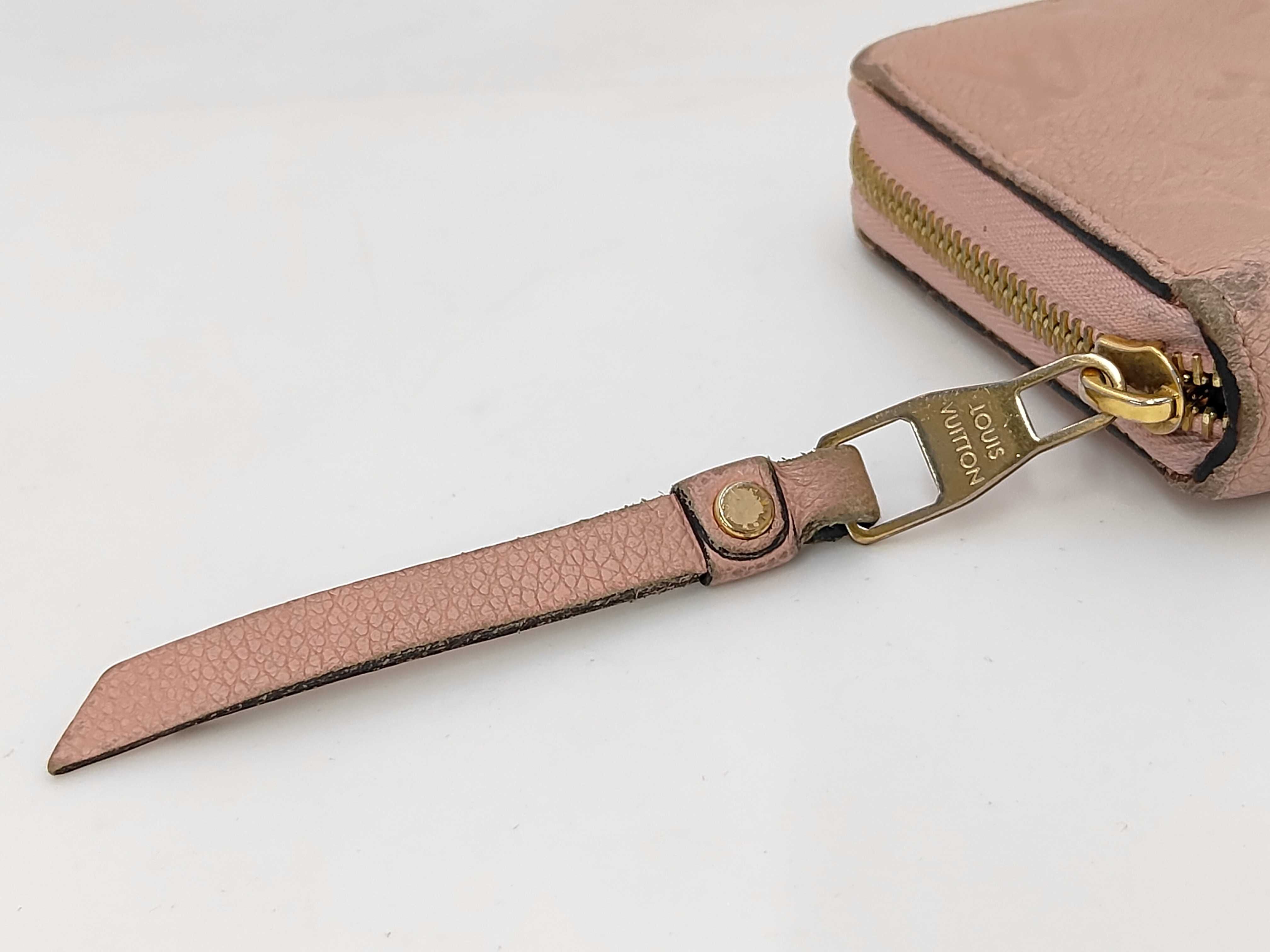 Zippy Wallet Monogram Empreinte Rose Poudre Wallet — view 8